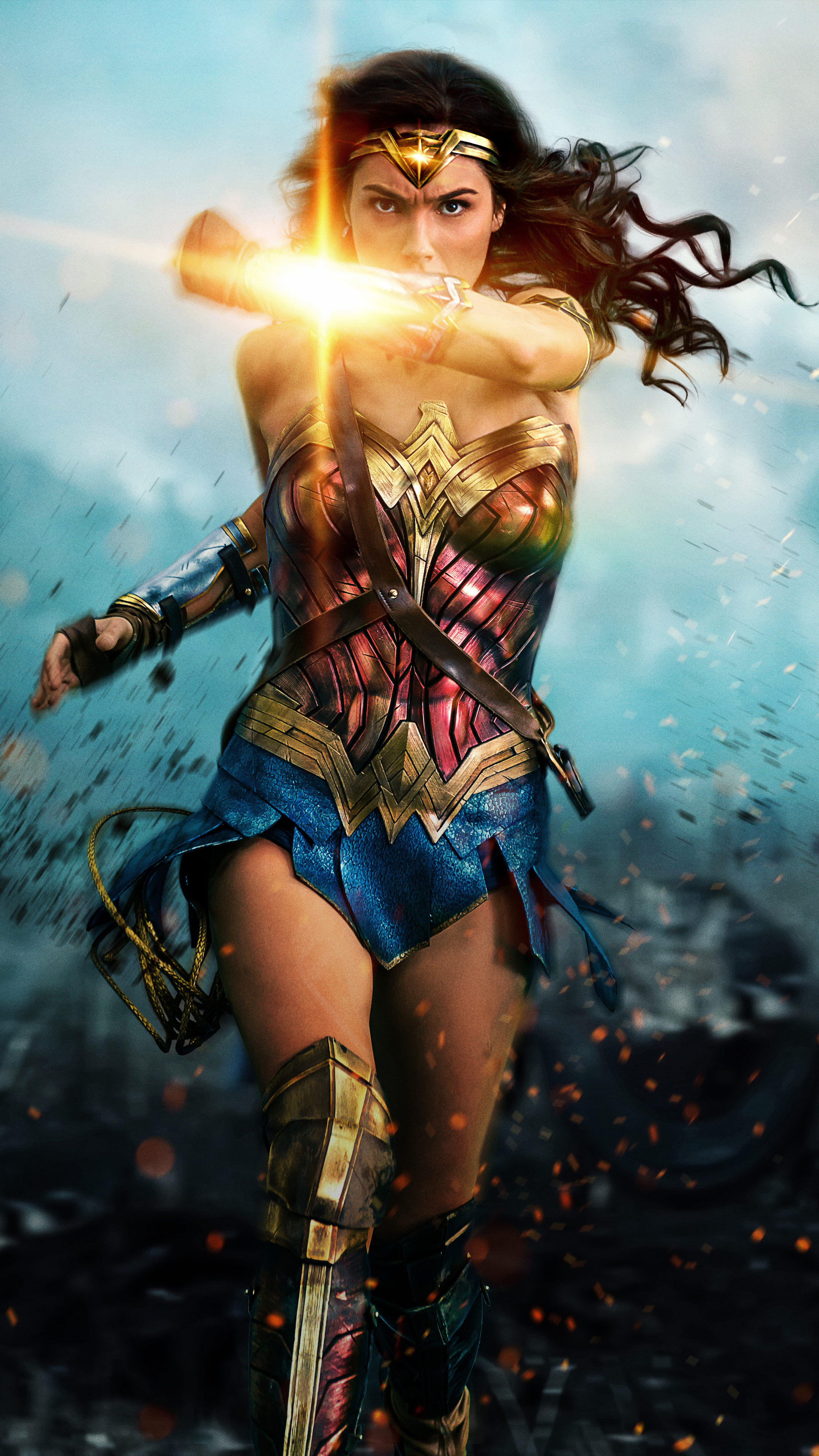 Handy-Wallpaper Filme, Superheld, Dc Comics, Diana Von Themyscira, Wonderwoman, Gal Gadot, Wonder Woman kostenlos herunterladen.