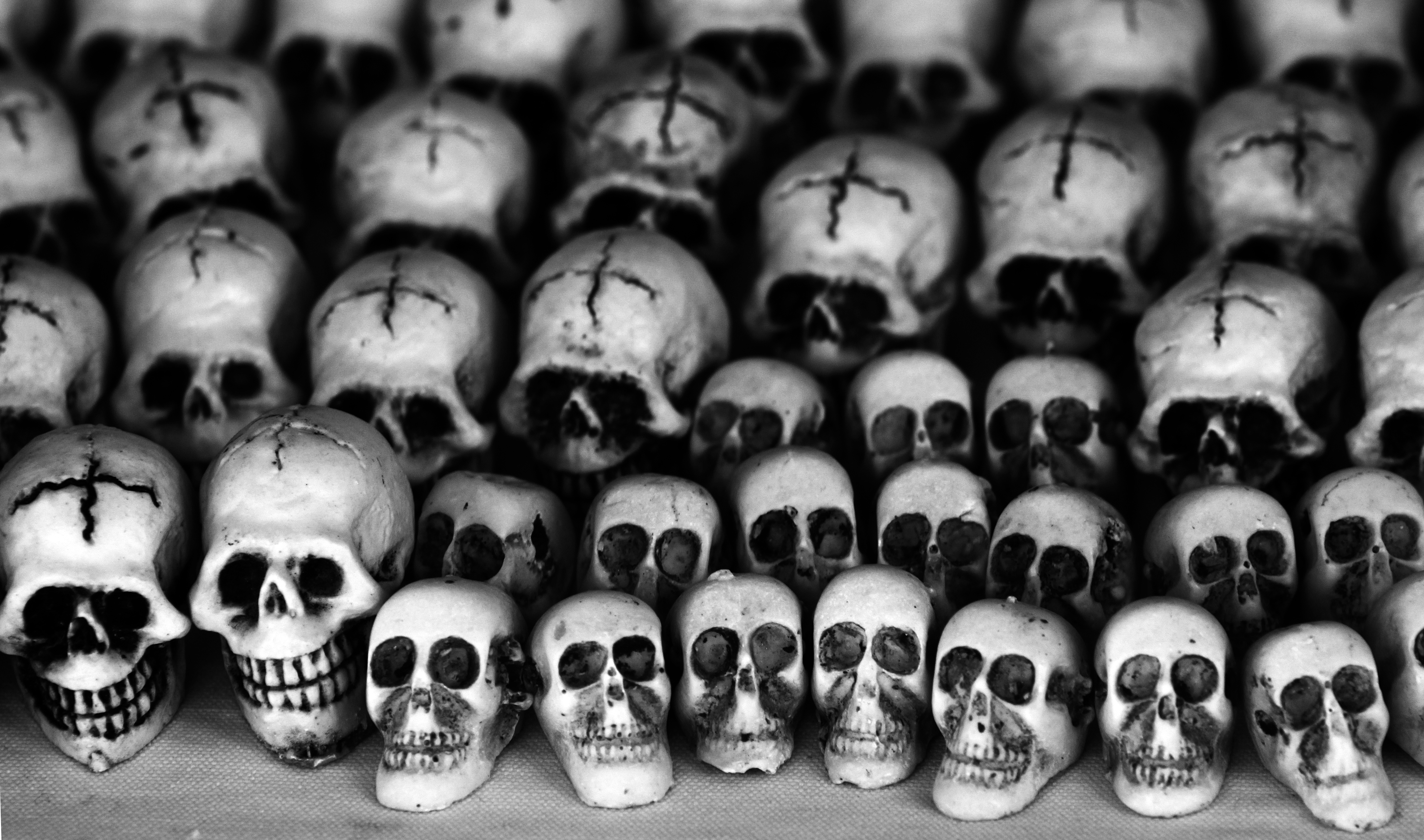 Free download wallpaper Dark, Skull on your PC desktop