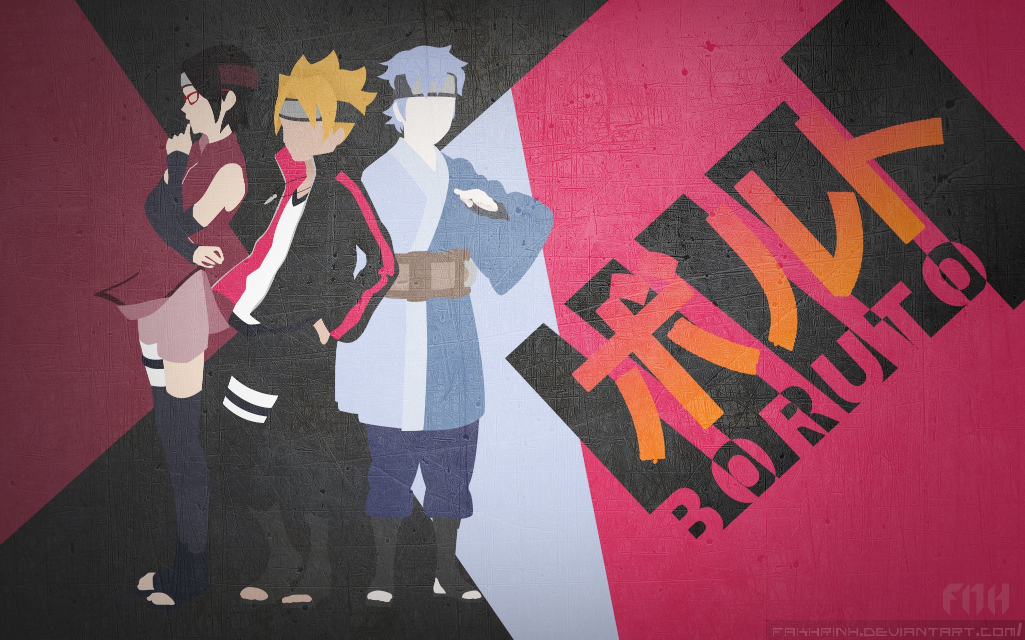 Baixar papel de parede para celular de Anime, Naruto, Sarada Uchiha, Boruto Uzumaki, Mitsuki (Naruto), Boruto gratuito.
