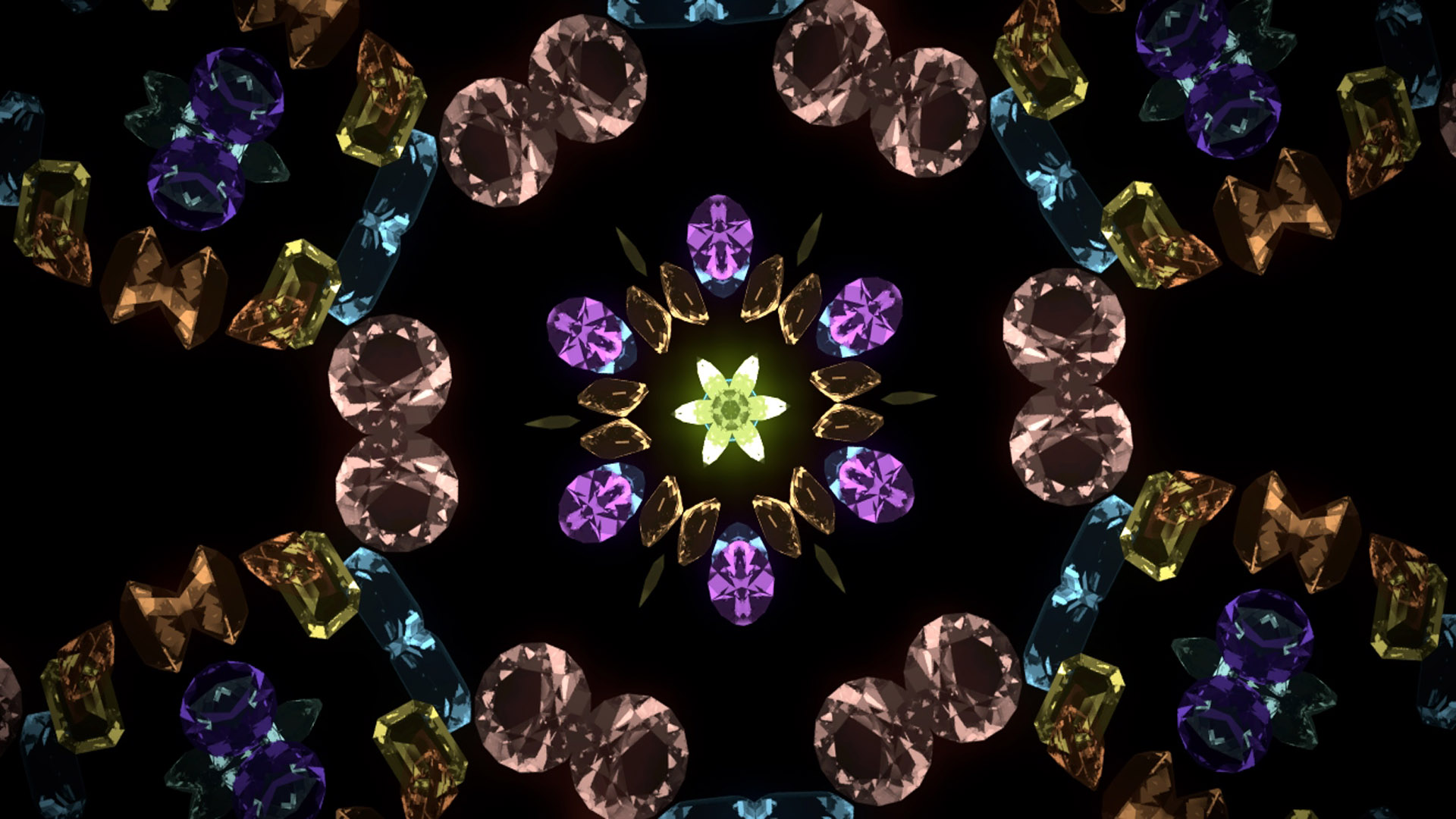 Free download wallpaper Abstract, Pattern, Colors, Kaleidoscope on your PC desktop