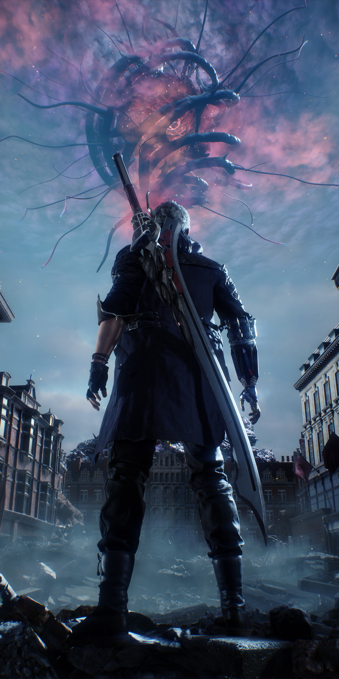 Download mobile wallpaper Devil May Cry, Video Game, Nero (Devil May Cry), Devil May Cry 5 for free.