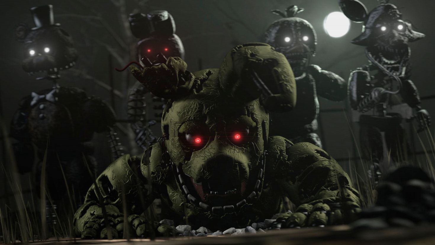 Springtrap 4 Free Springtrap (Five Nights At Freddy's) 4K Wallpapers & Desktop HD ...