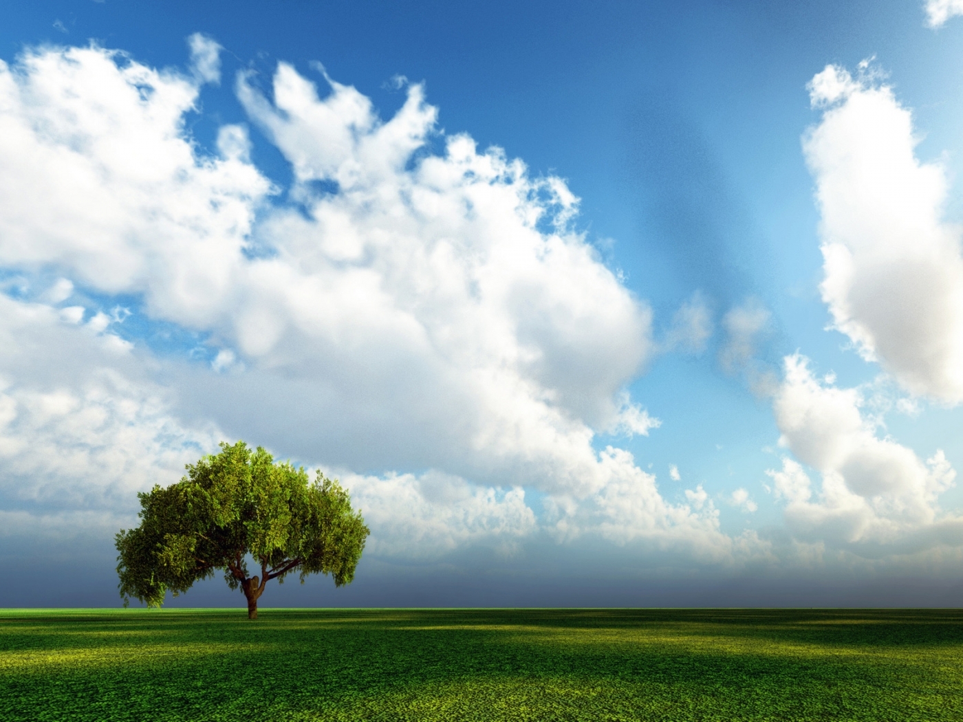 Free download wallpaper Sky, Nature, Landscape, Fields on your PC desktop