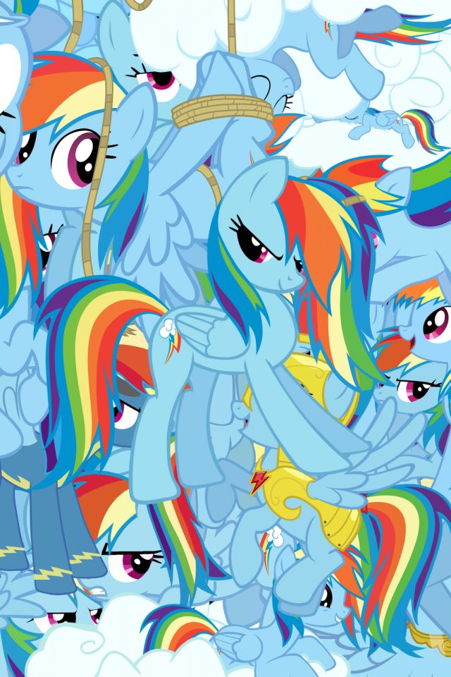 Handy-Wallpaper Vektor, Mein Kleines Pony, Fernsehserien, My Little Pony Freundschaft Ist Magie, Rainbow Dash kostenlos herunterladen.