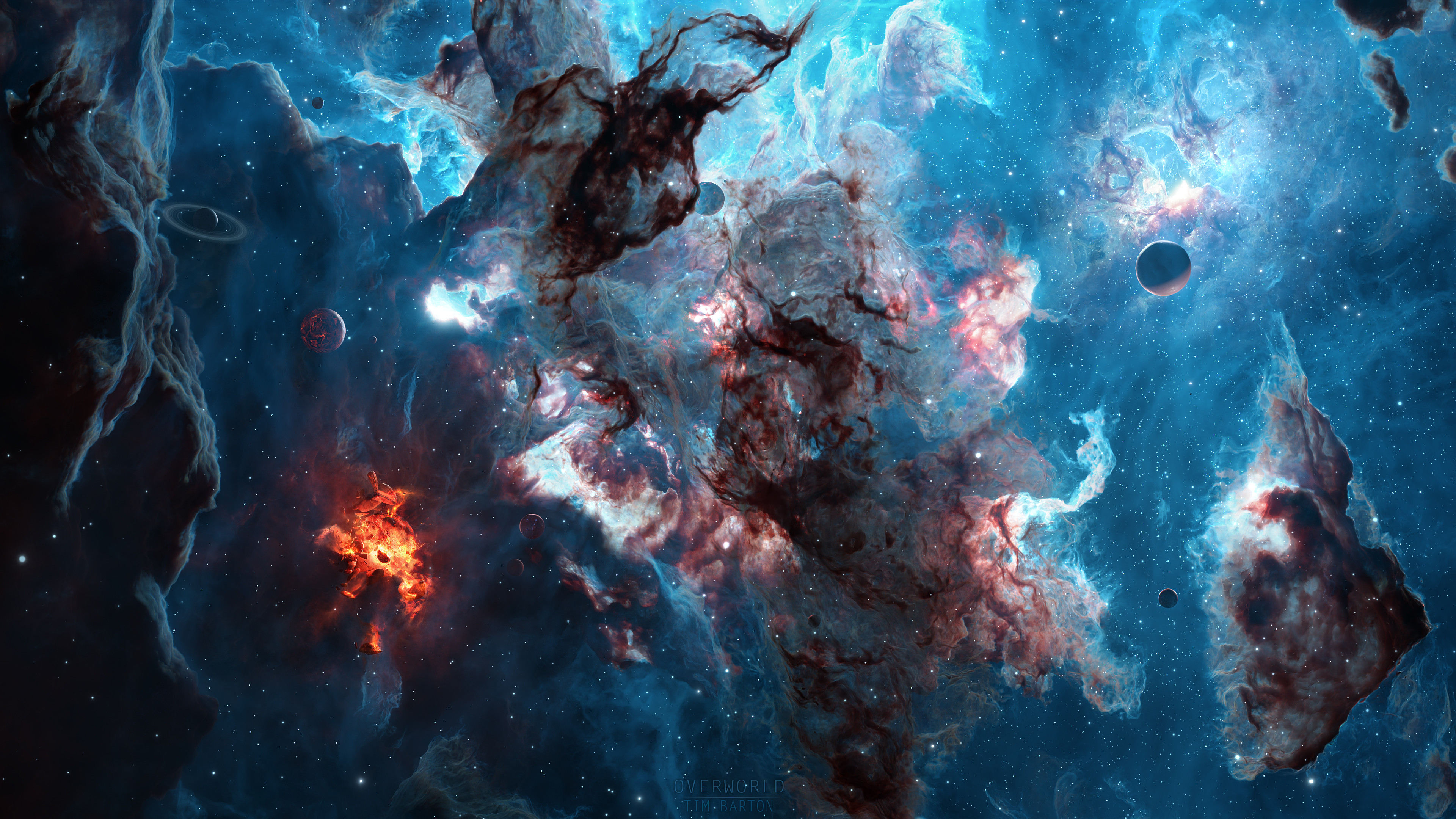 Baixar papel de parede para celular de Nebulosa, Ficção Científica gratuito.