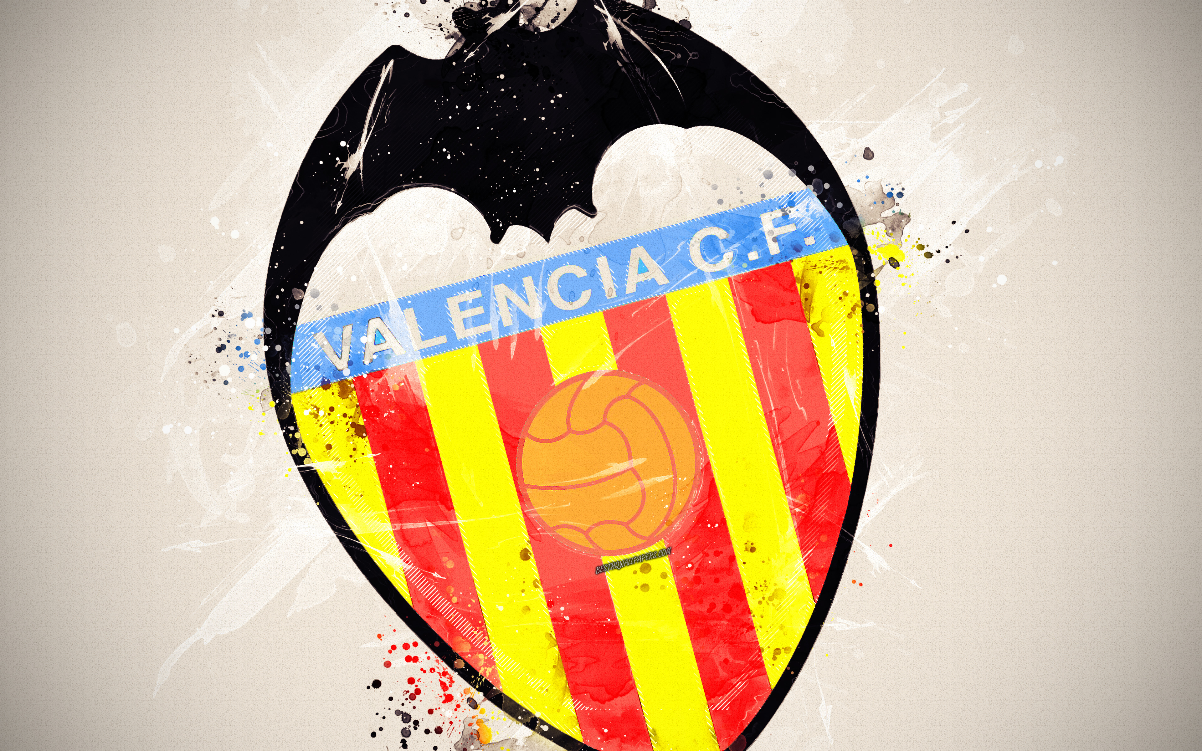 Free download wallpaper Sports, Logo, Emblem, Soccer, Valencia Cf on your PC desktop
