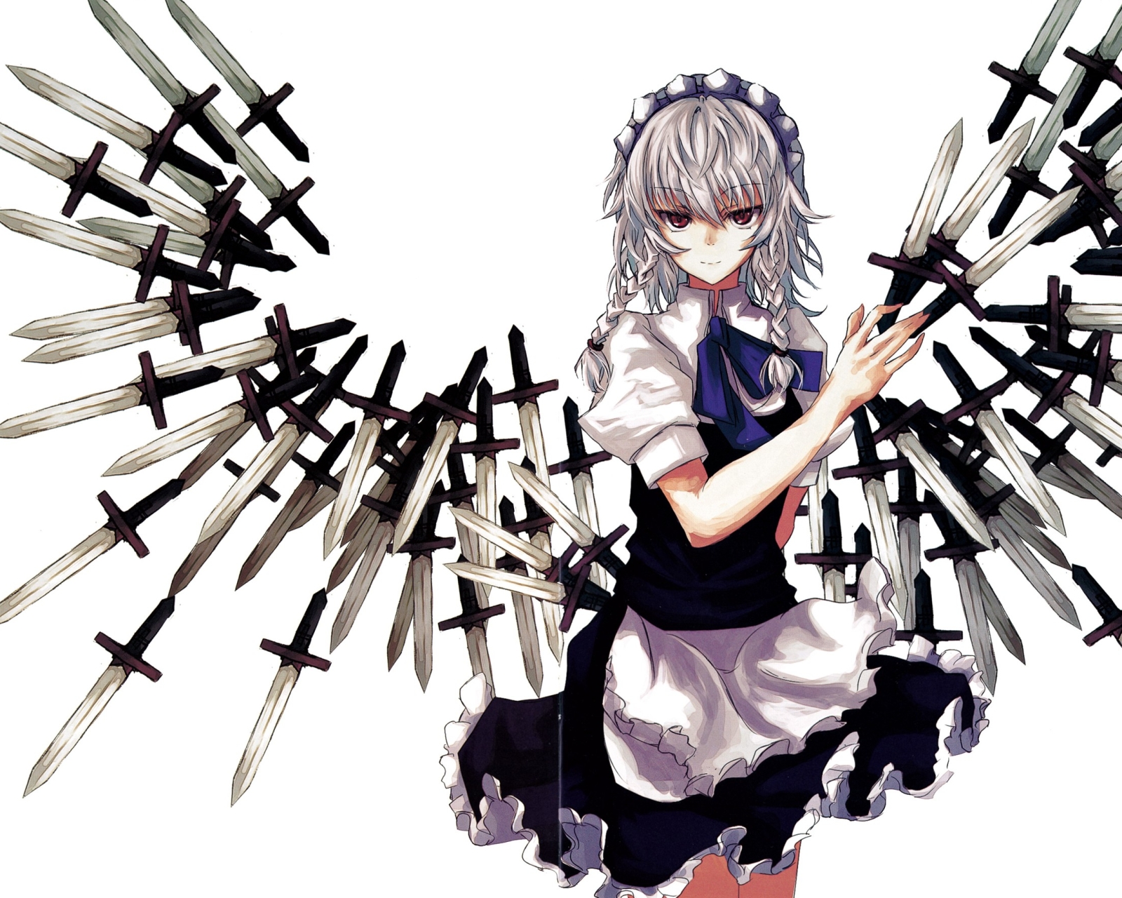 Descarga gratuita de fondo de pantalla para móvil de Animado, Touhou, Sakuya Izayoi.