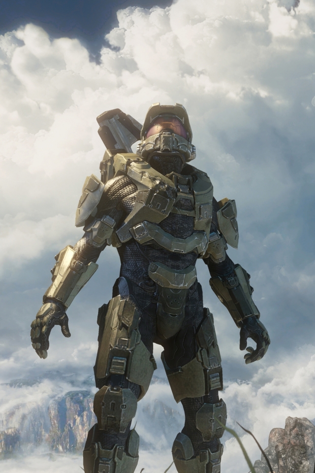 Download mobile wallpaper Halo, Ship, Sci Fi, Video Game, Master Chief, Halo 4 for free.