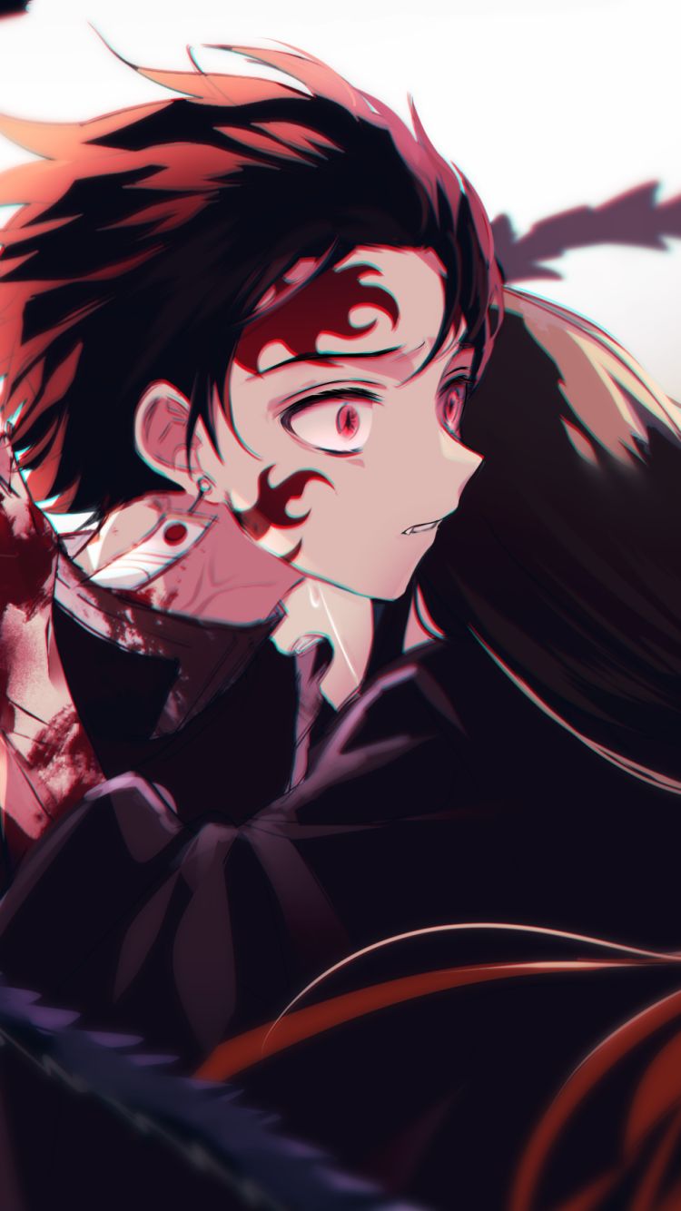 Descarga gratuita de fondo de pantalla para móvil de Animado, Nezuko Kamado, Demon Slayer: Kimetsu No Yaiba, Tanjiro Kamado.