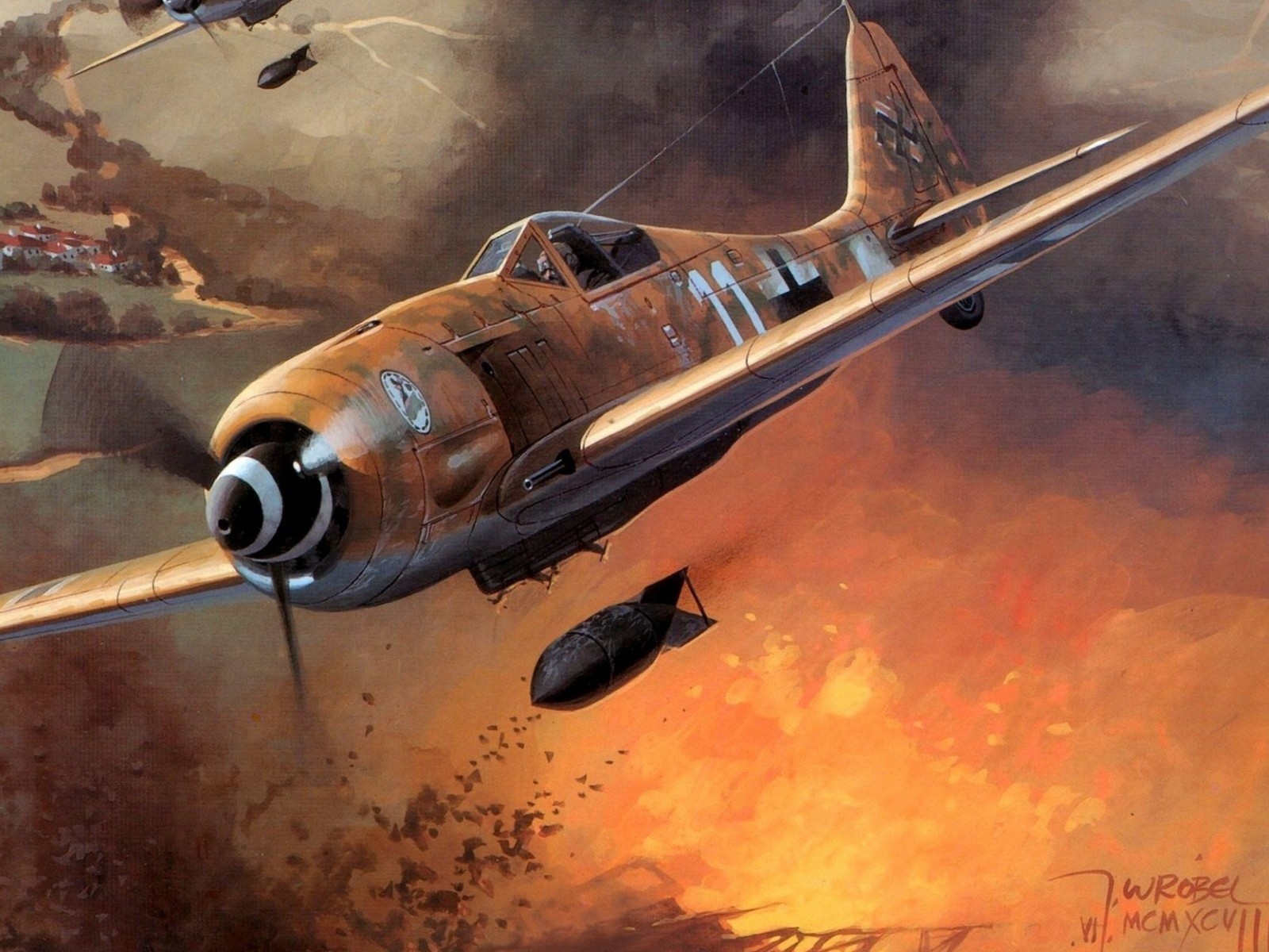 247739 завантажити картинку військовий, focke wulf fw 190, військова авіація - шпалери і заставки безкоштовно