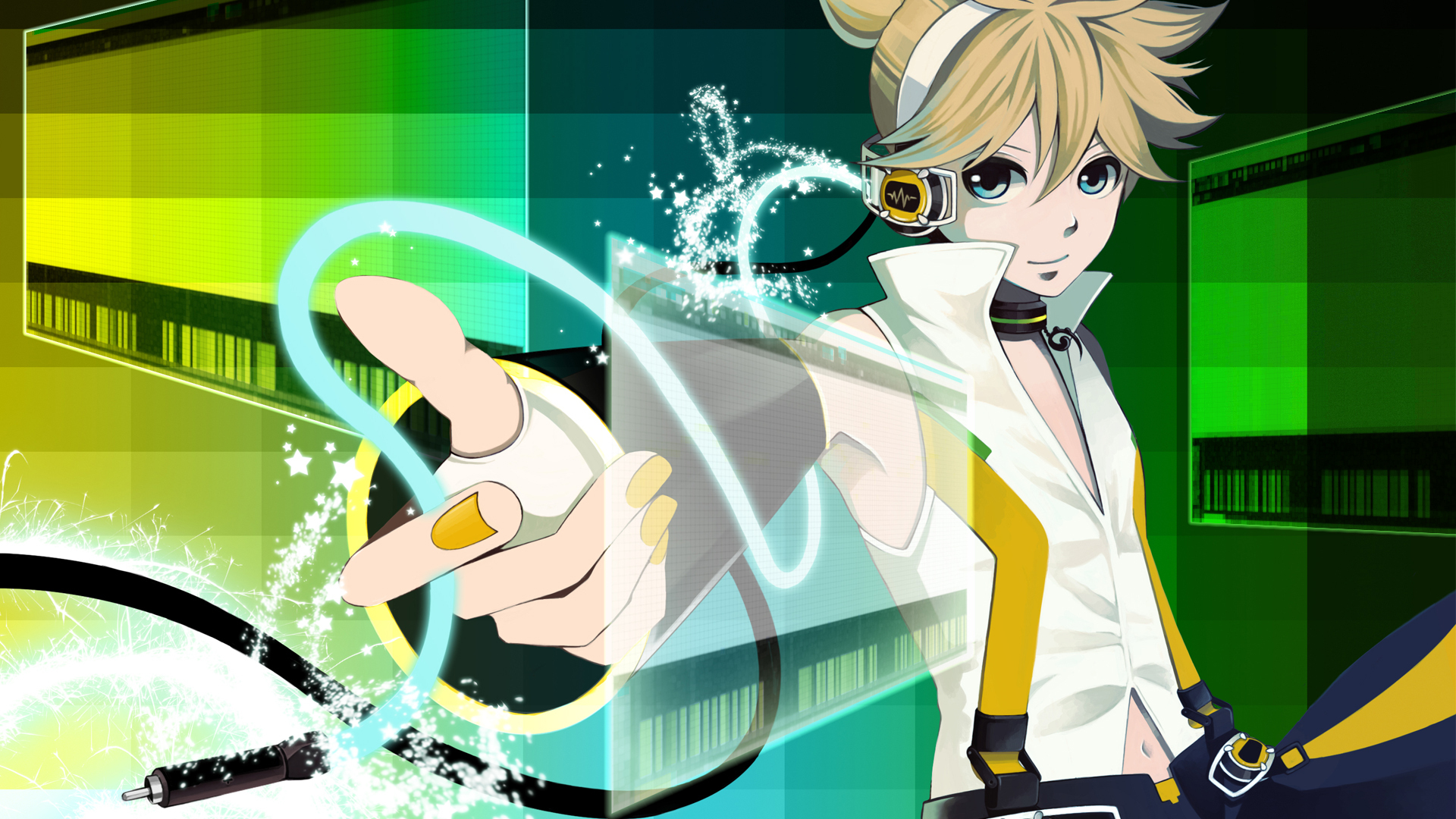 Download mobile wallpaper Anime, Vocaloid, Len Kagamine for free.