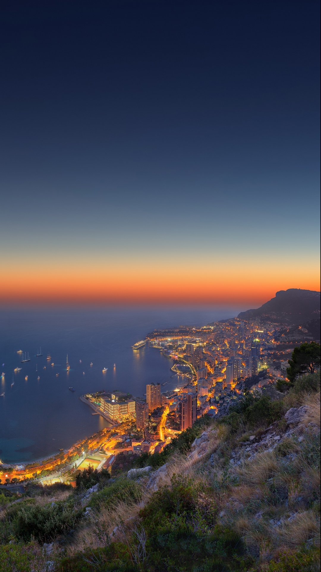 Скачать картинку Города, Город, Океан, Монако, Сделано Человеком в телефон бесплатно.