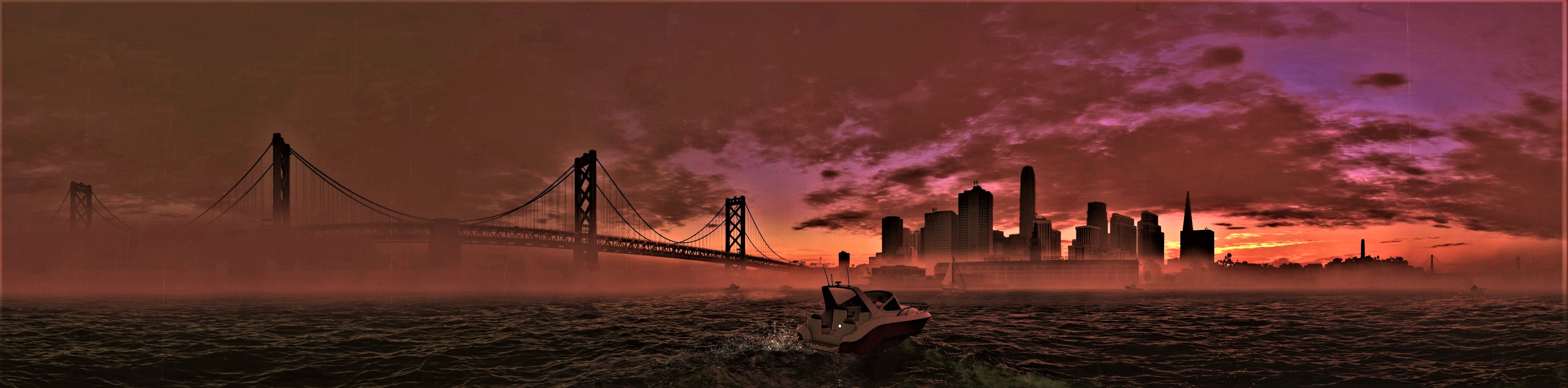 Laden Sie das San Francisco, Goldenes Tor, Computerspiele, Watch Dogs 2-Bild kostenlos auf Ihren PC-Desktop herunter