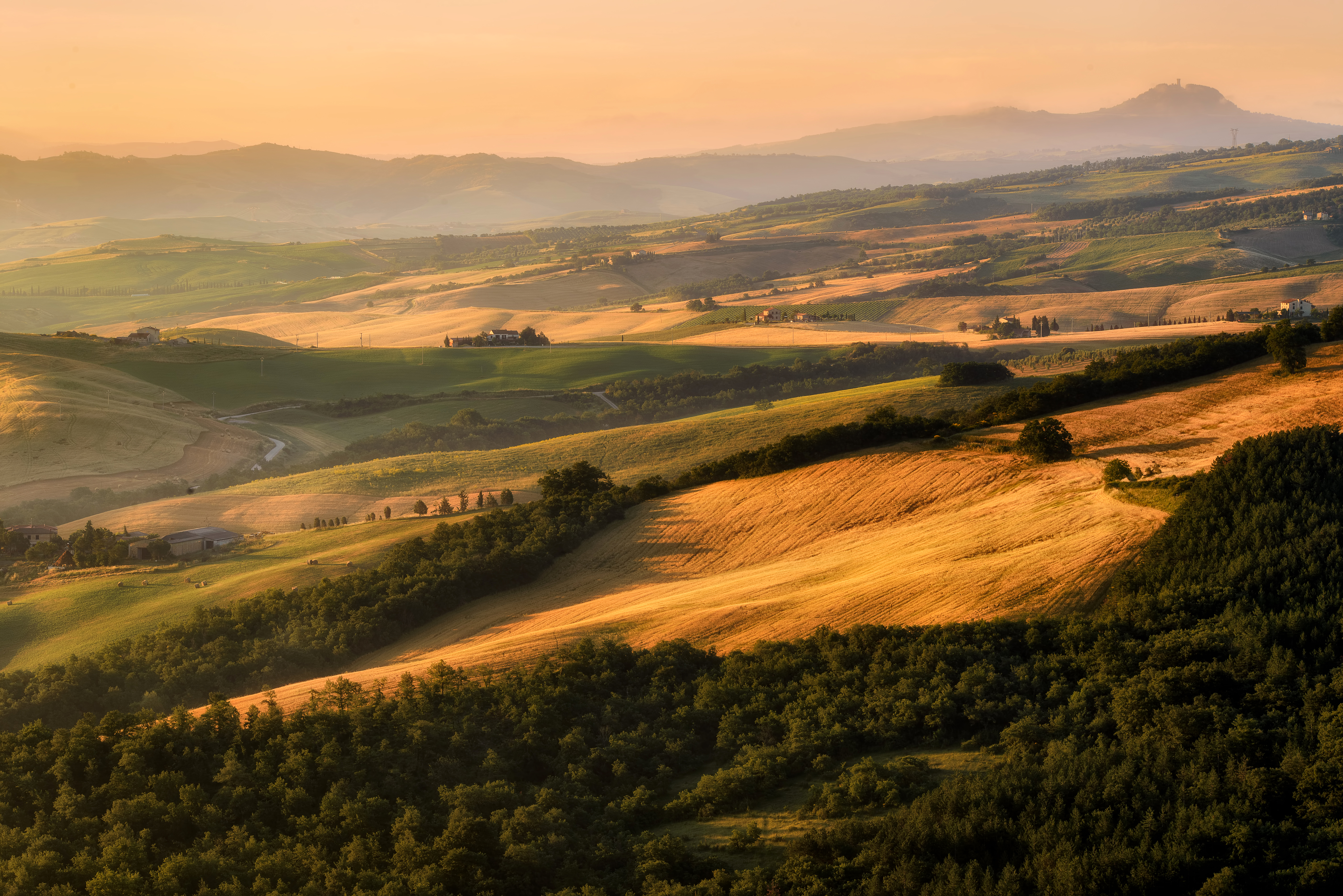 Download mobile wallpaper Landscape, Italy, Field, Photography for free.