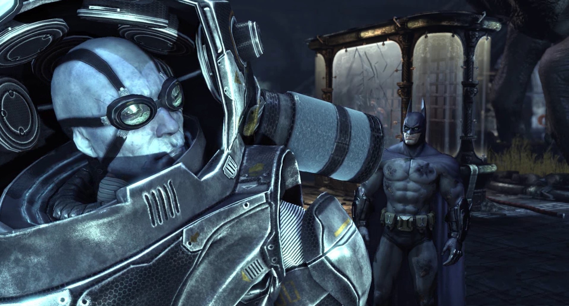 Download mobile wallpaper Batman: Arkham City, Mr Freeze (Dc Comics), Batman, Video Game for free.