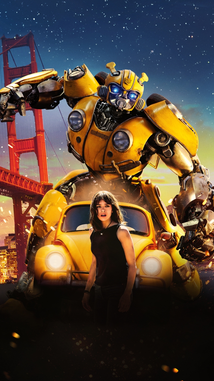 Descarga gratuita de fondo de pantalla para móvil de Películas, Hailee Steinfeld, Abejorro (Transformers), Bumblebee.