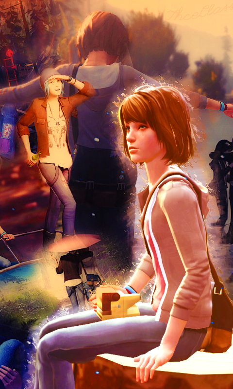 Handy-Wallpaper Computerspiele, Max Calfield, Chloé Preis, Life Is Strange kostenlos herunterladen.