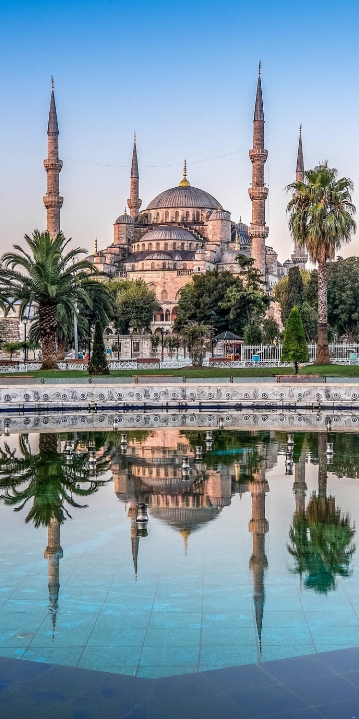1166890 скачать обои турция, мечеть, мечети, мечеть султана ахмеда, религиозные, истальбул - заставки и картинки бесплатно