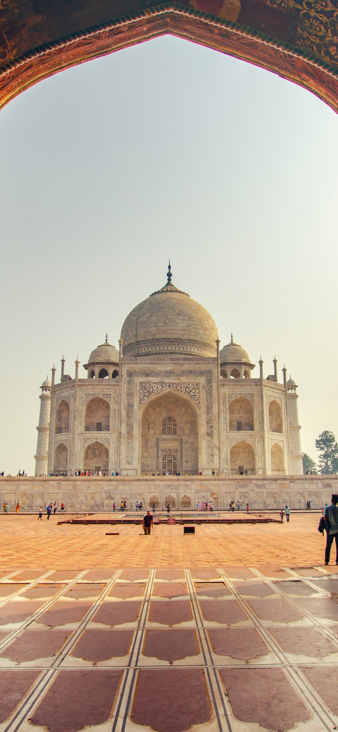Download mobile wallpaper Architecture, Monuments, Taj Mahal, India, Man Made for free.