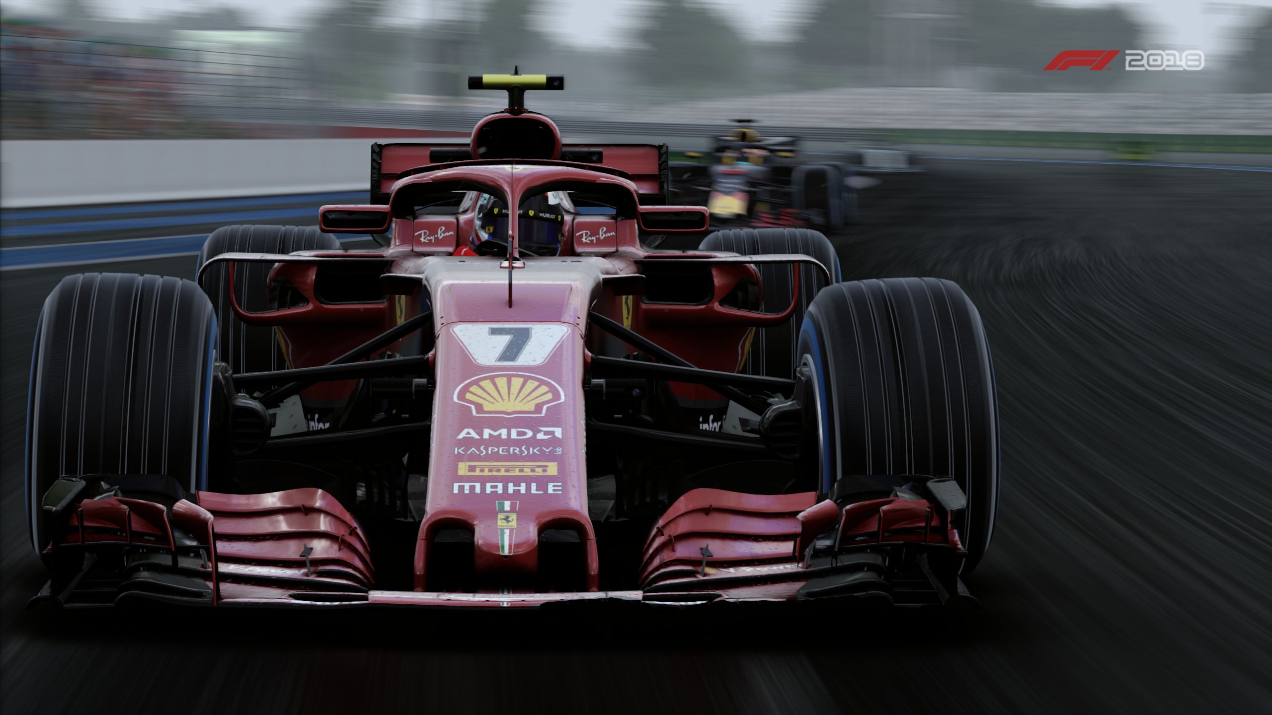 Handy-Wallpaper Ferrari, Formel 1, Fahrzeug, Computerspiele, Ferrari Sf71H, F1 2018 kostenlos herunterladen.