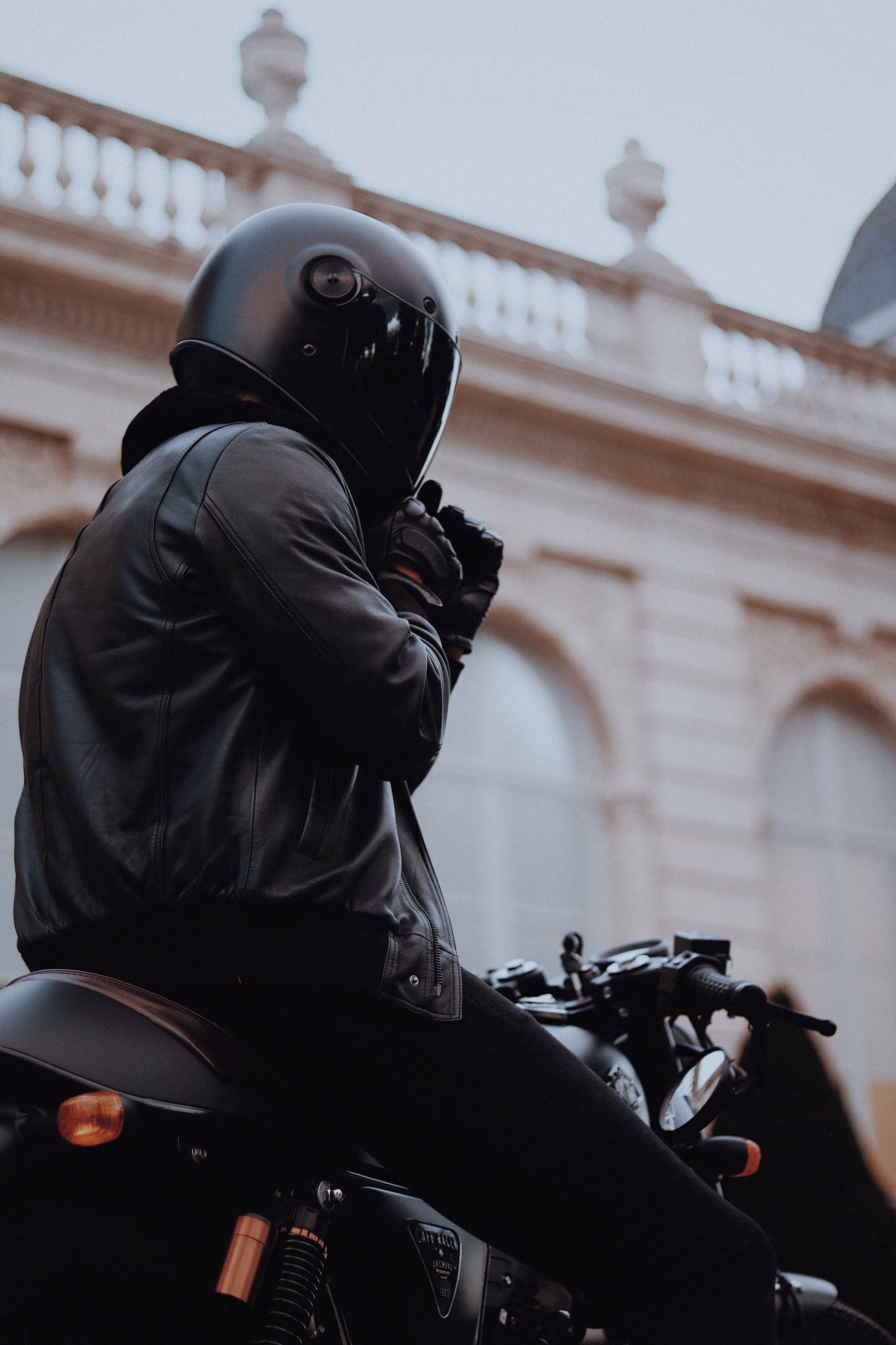 motorcyclist, human, helmet, motorcycles, motorcycle, person HD wallpaper