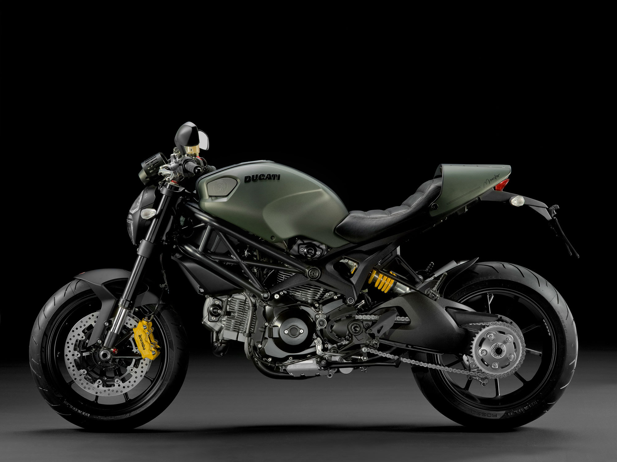 Descarga gratuita de fondo de pantalla para móvil de Motocicleta, Bicicleta, Vehículos, Ducati Monster 796 Corse Rayas.