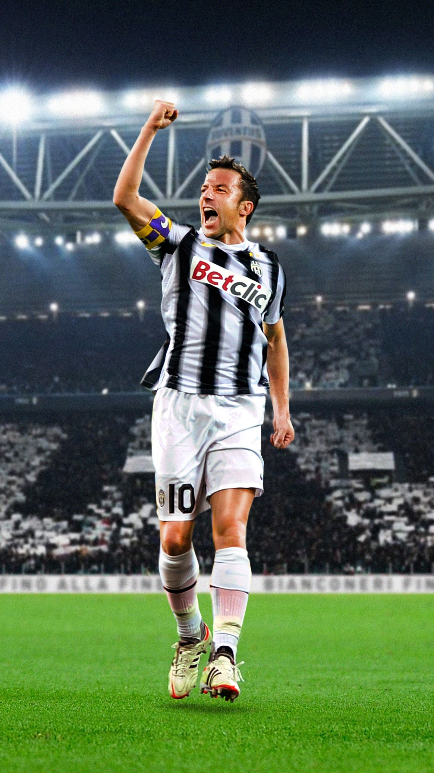 Téléchargez des papiers peints mobile Des Sports, Football, Italien, Juventus Fc, Alessandro Del Piero gratuitement.