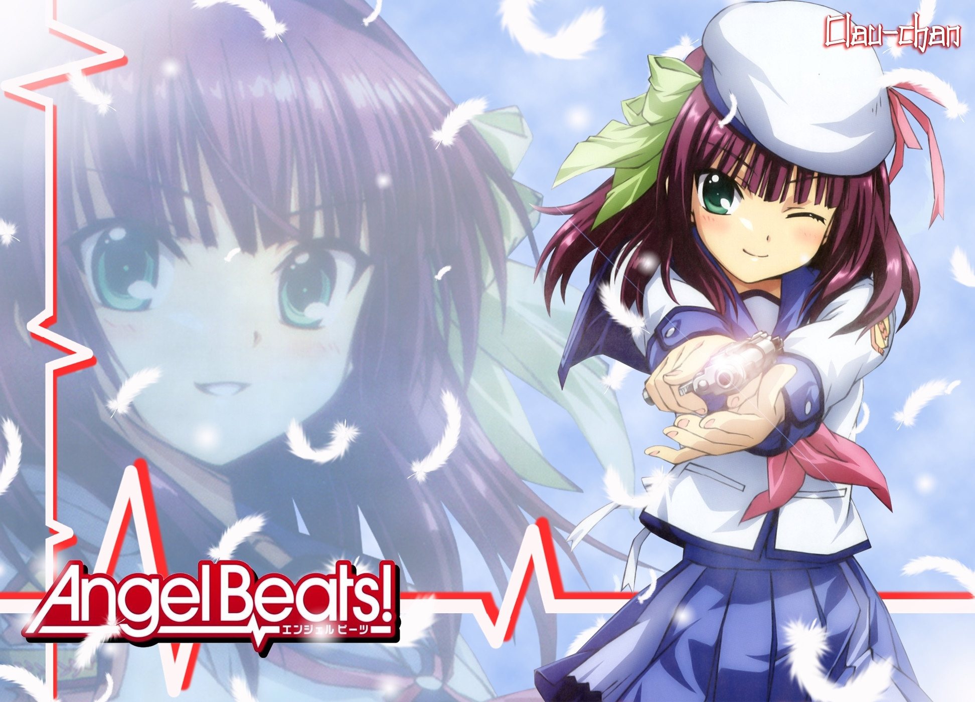 Baixe gratuitamente a imagem Anime, Angel Beats!, Yuri Nakamura na área de trabalho do seu PC