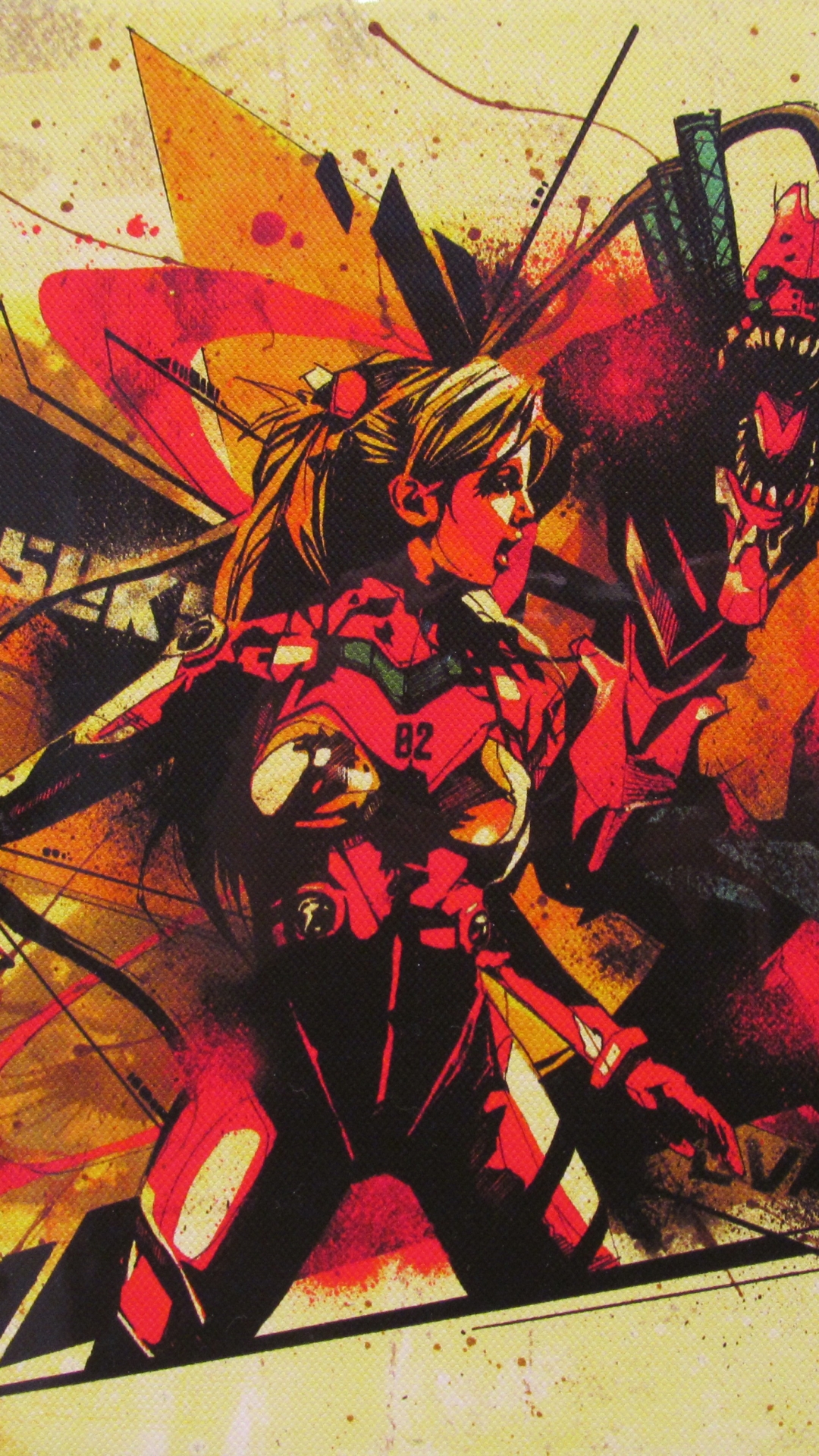 Handy-Wallpaper Evangelionseinheit 02, Asuka Langley Sohryu, Neon Genesis Evangelion, Evangelion, Animes kostenlos herunterladen.