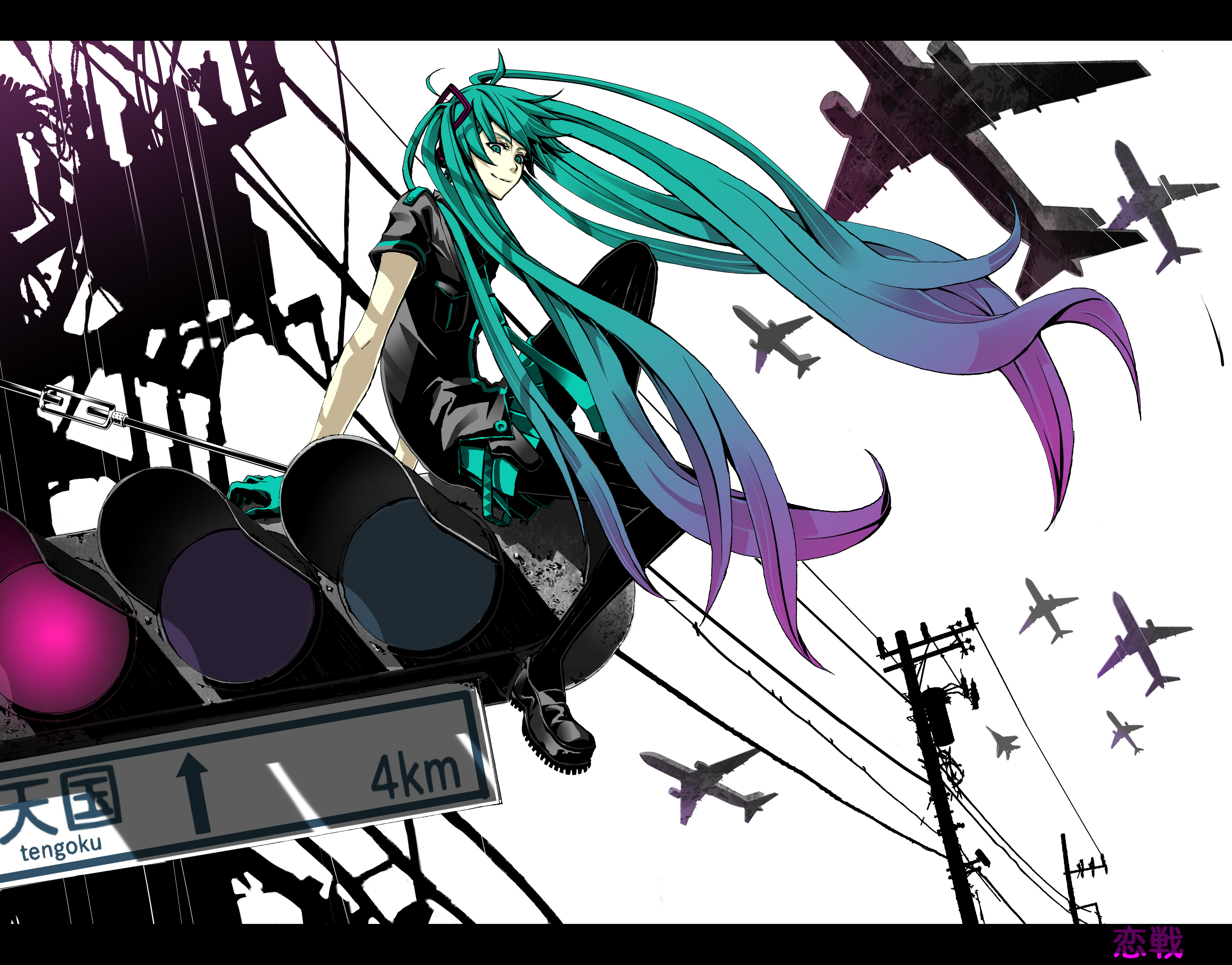 Descarga gratuita de fondo de pantalla para móvil de Vocaloid, Animado, Hatsune Miku, El Amor Es Guerra (Vocaloid).