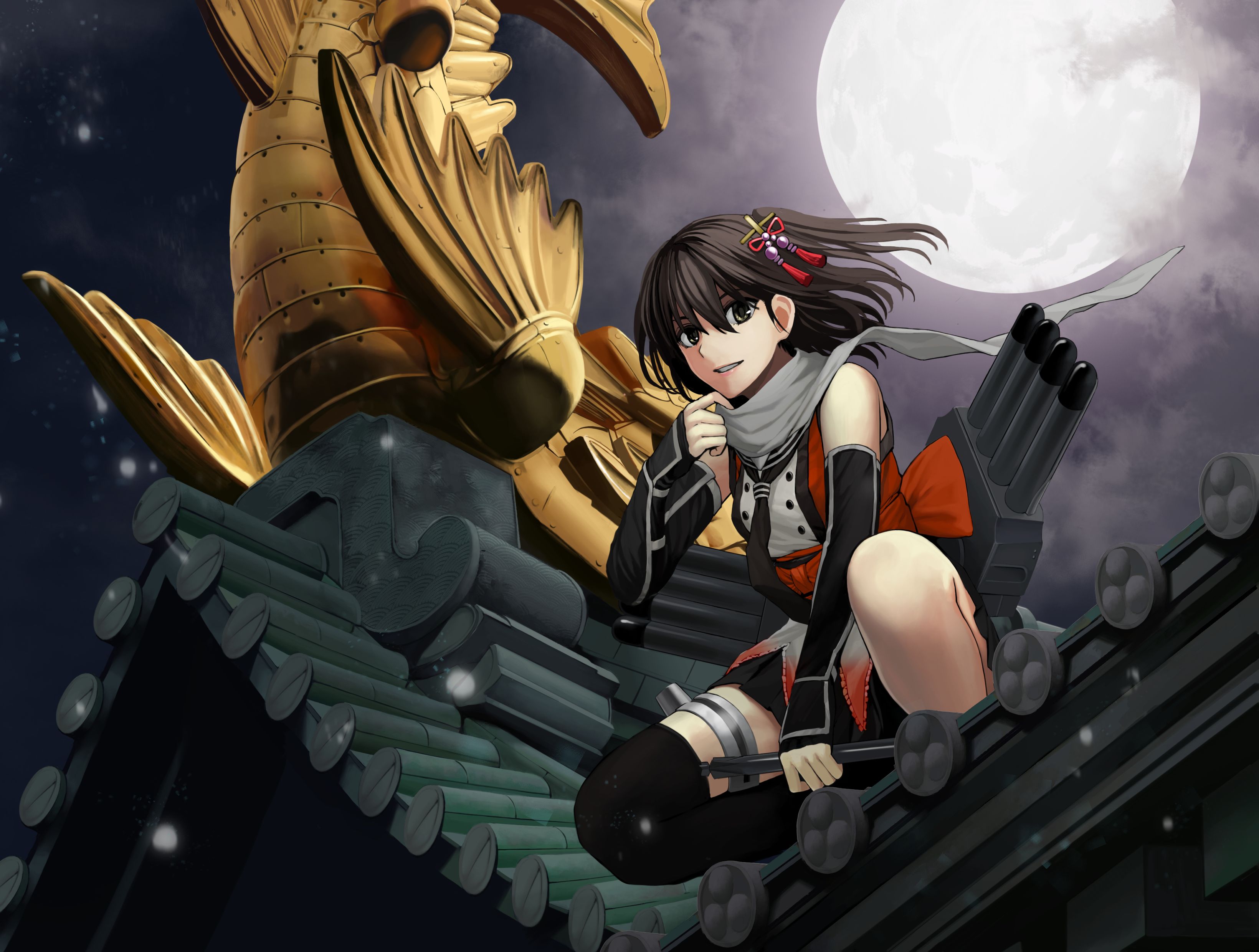 Baixe gratuitamente a imagem Anime, Coleção Kantai na área de trabalho do seu PC