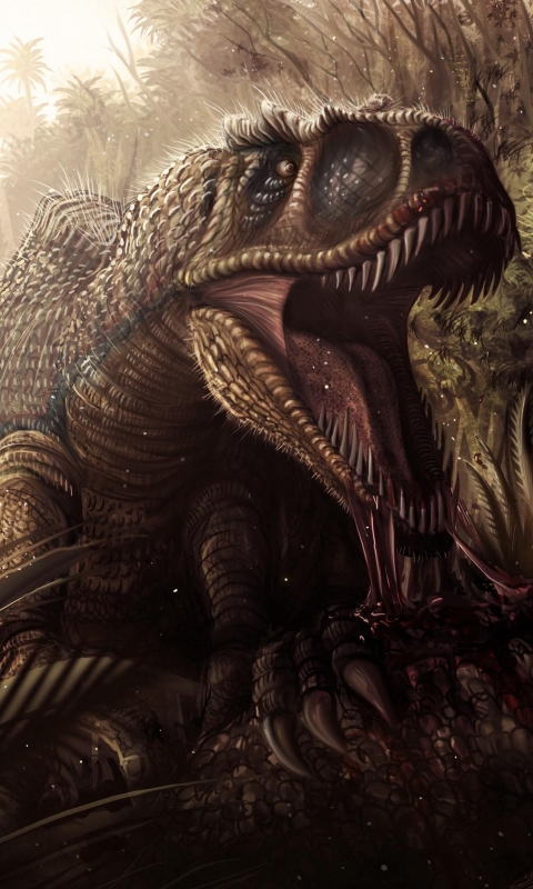 Descarga gratuita de fondo de pantalla para móvil de Animales, Dinosaurios, Criatura, Tirano Saurio Rex.
