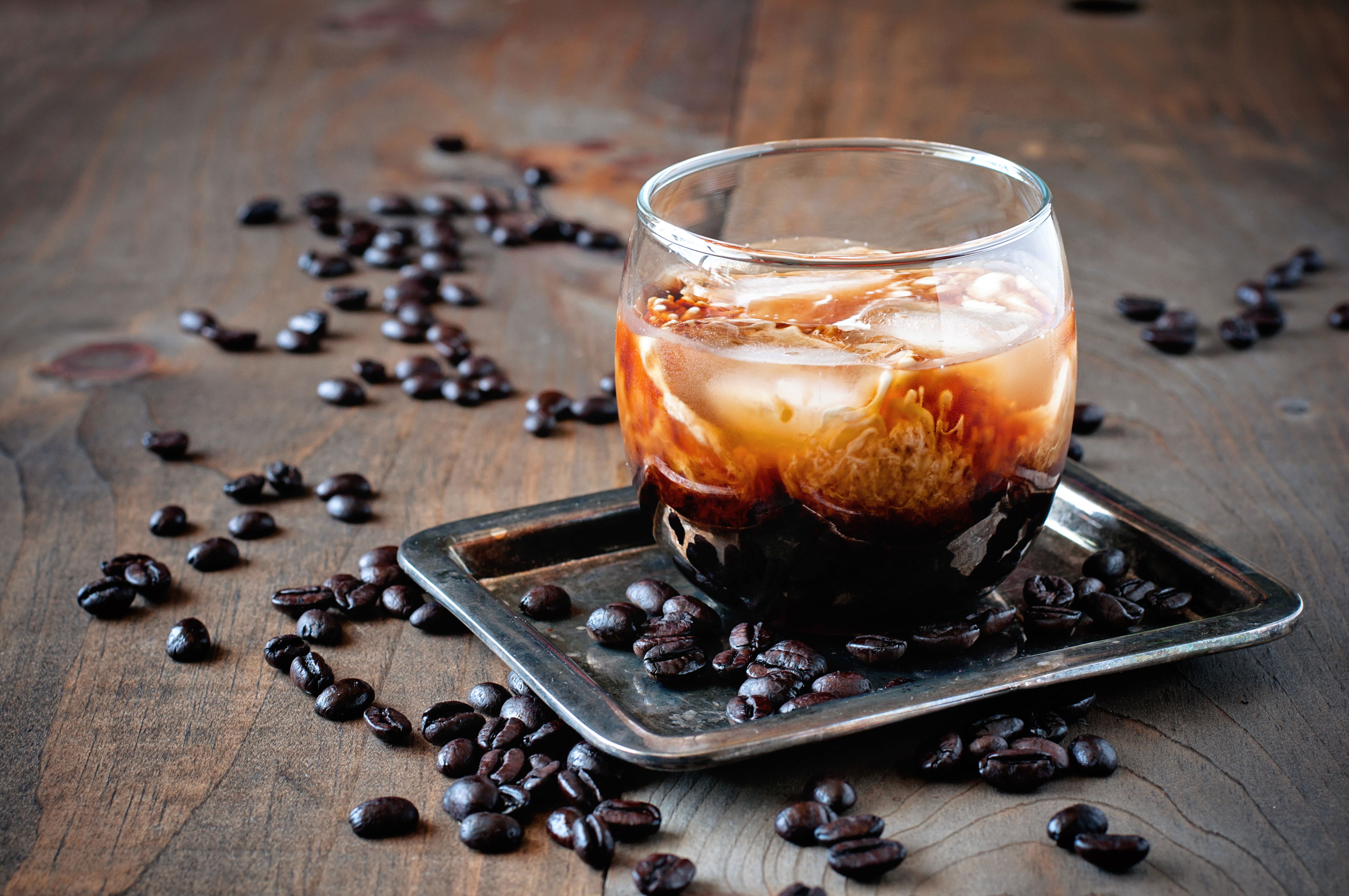 Free download wallpaper Food, Coffee, Glass, Coffee Beans on your PC desktop