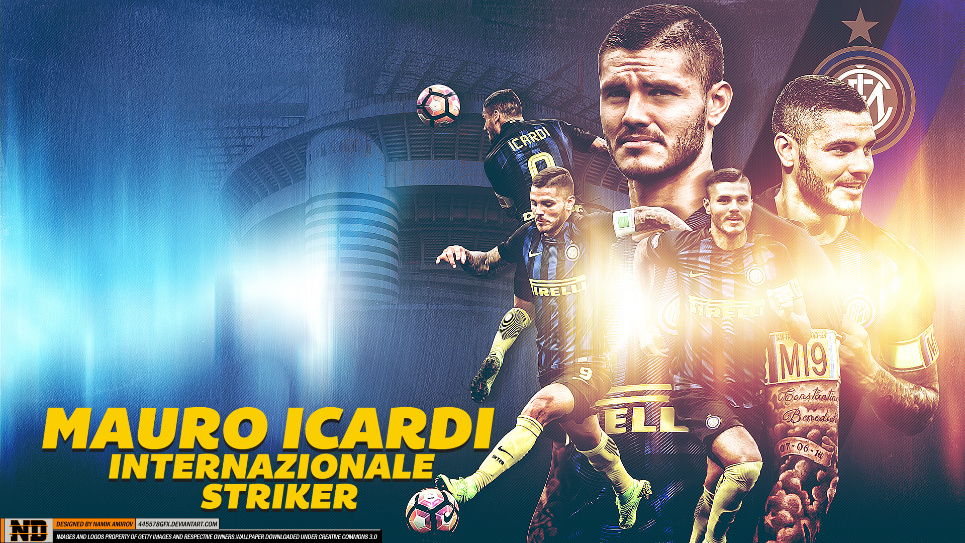 Descarga gratuita de fondo de pantalla para móvil de Fútbol, Deporte, Inter De Milán, Mauro Icardi.