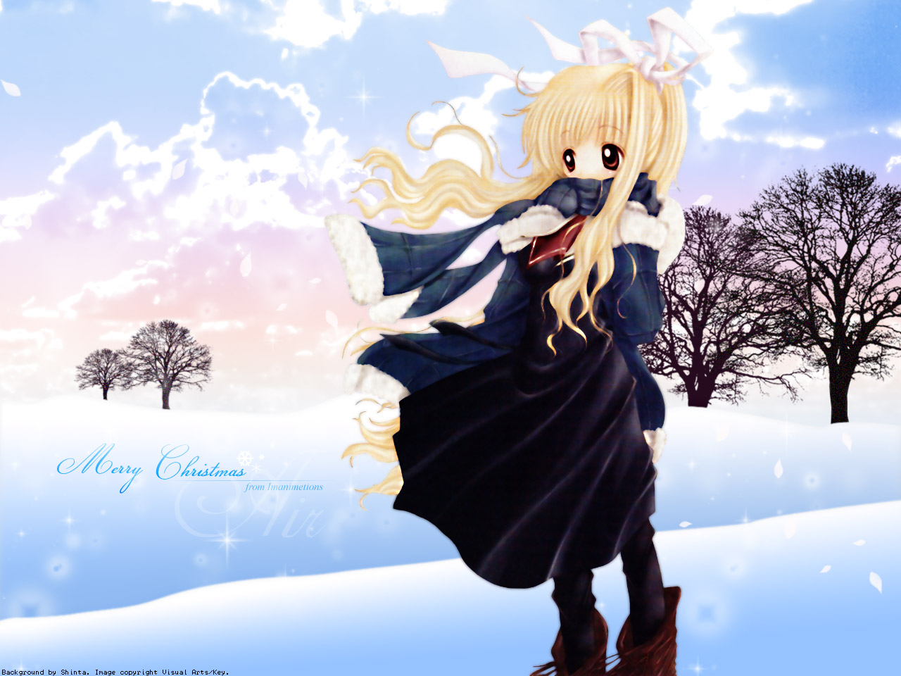 Free download wallpaper Anime, Air, Misuzu Kamio on your PC desktop