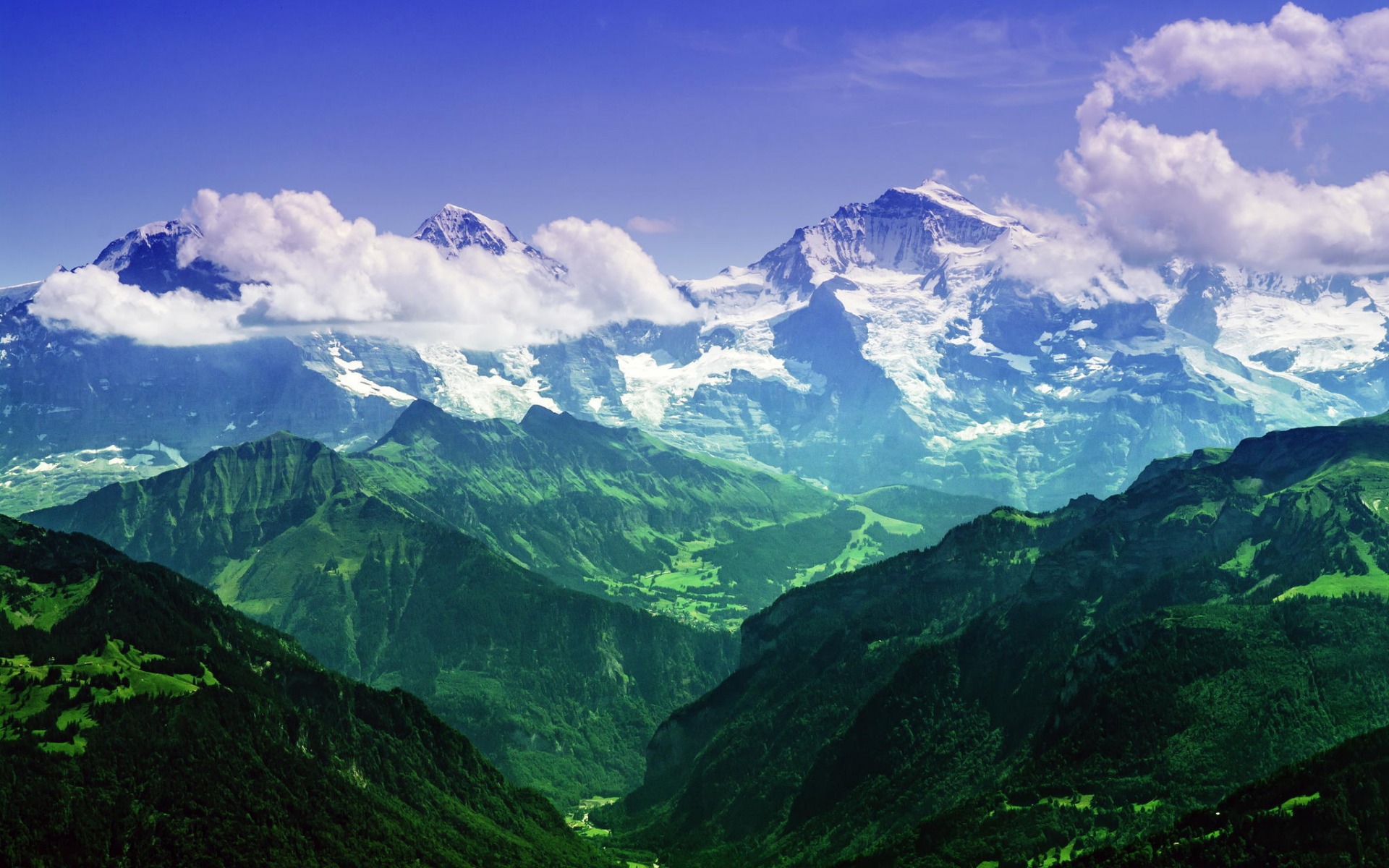 Baixar papéis de parede de desktop Alpes Berneses HD