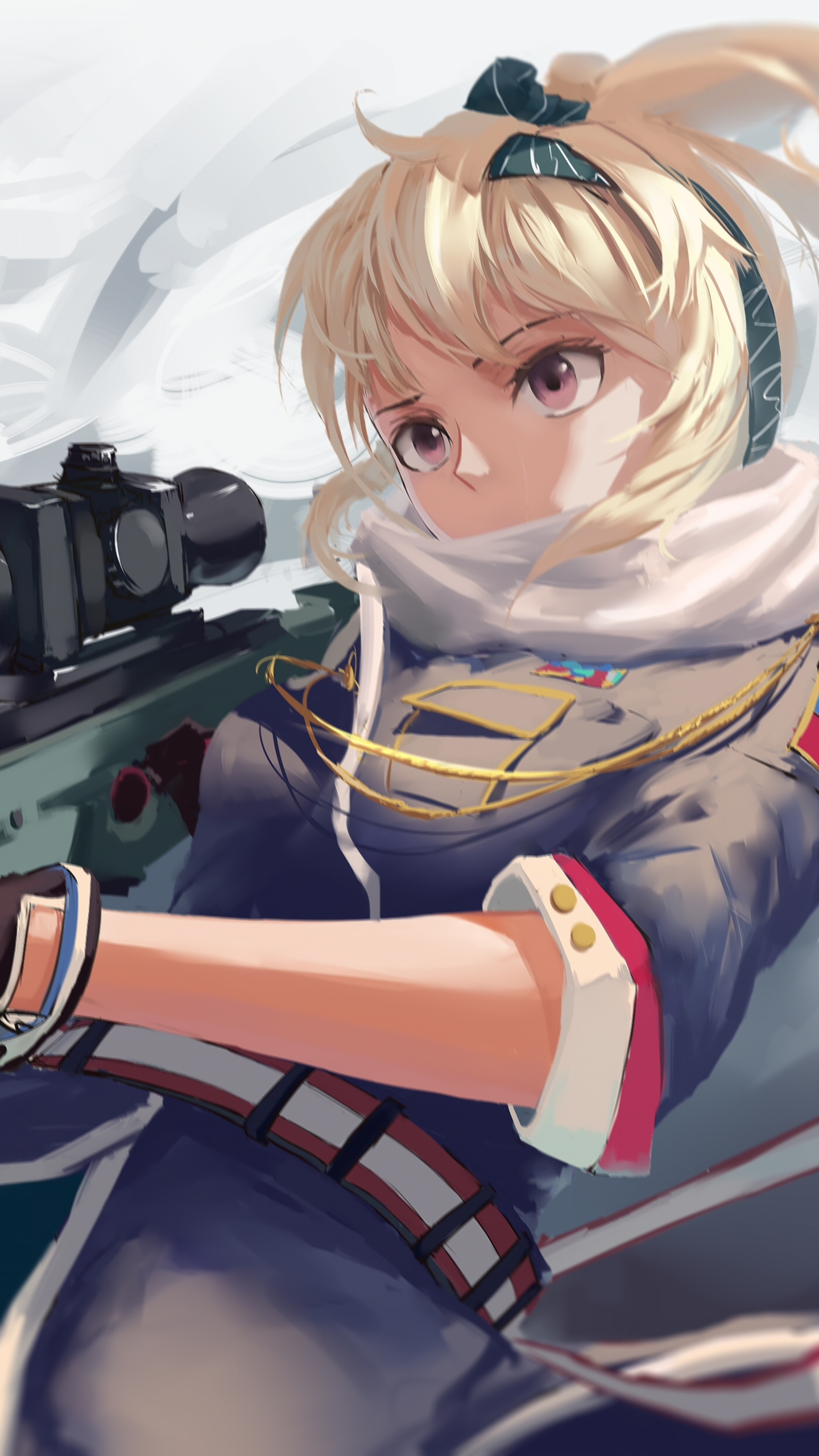 Download mobile wallpaper Video Game, Sniper Rifle, Girls Frontline for free.