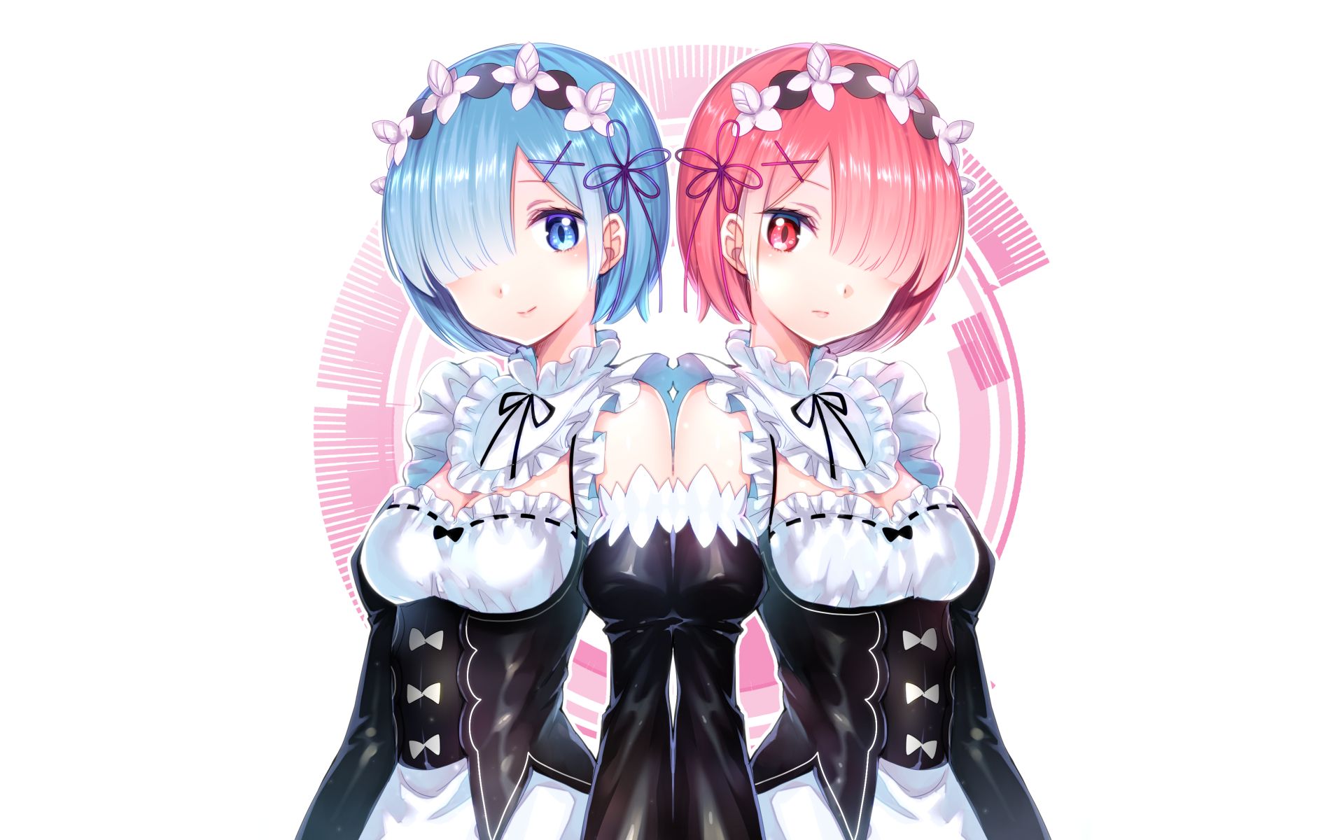 Téléchargez des papiers peints mobile Animé, Re:zero Commencer Sa Vie Dans Un Autre Monde, Bélier (Re:zero), Rem (Re:zero) gratuitement.