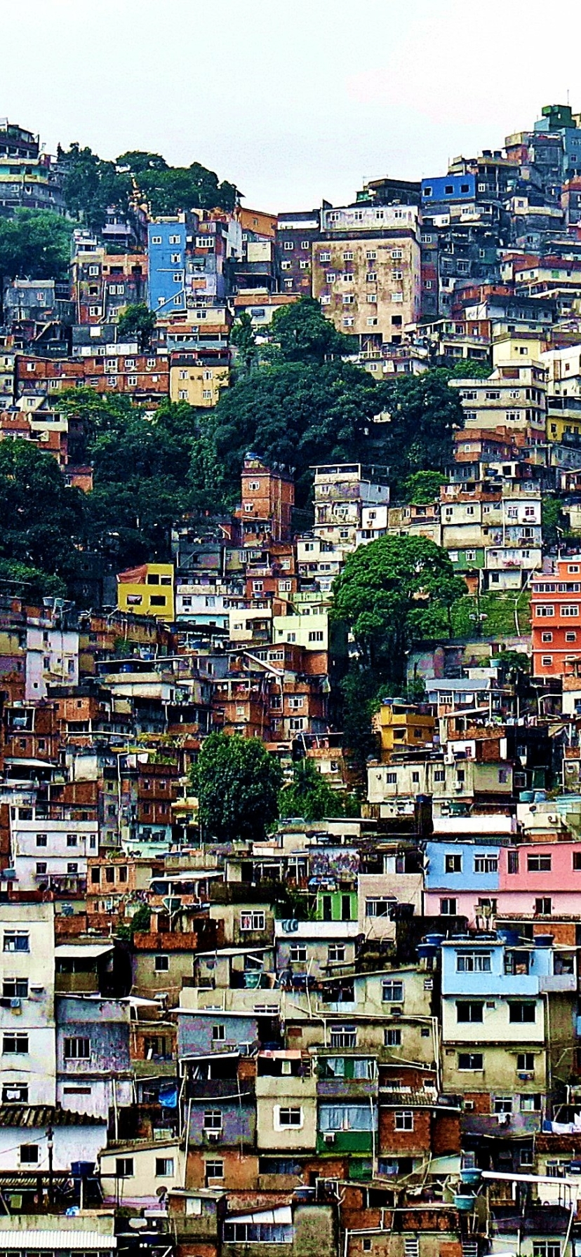 Скачать картинку Рио Де Жанейро, Бразилия, Сделано Человеком, Фавела в телефон бесплатно.