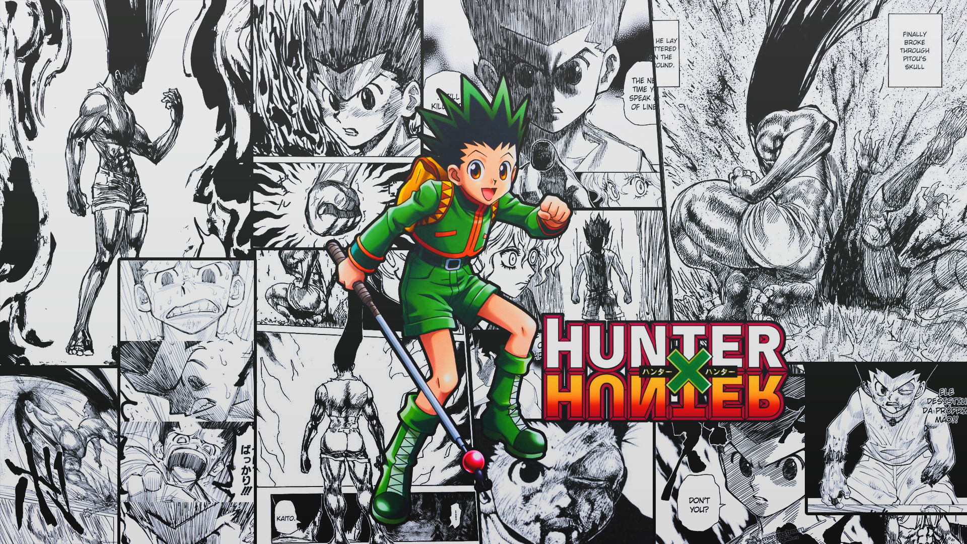 Baixe gratuitamente a imagem Anime, Gon Freecs, Hunter X Hunter na área de trabalho do seu PC