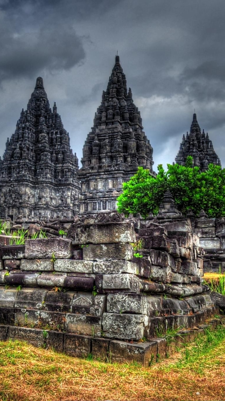1116152 descargar fondo de pantalla religioso, templo prambanan, indonesia, templo hindú, java (indonesia), templos: protectores de pantalla e imágenes gratis