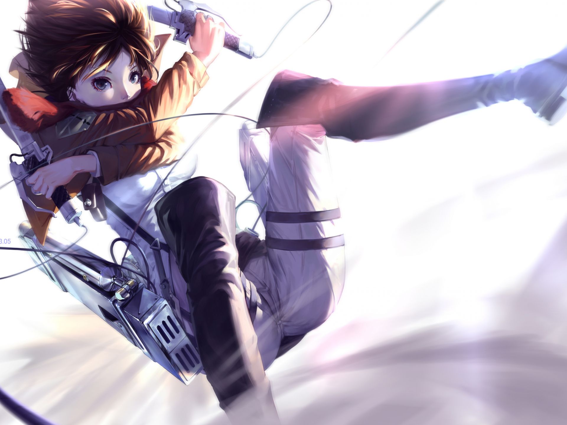Laden Sie das Animes, Mikasa Ackermann, Attack On Titan-Bild kostenlos auf Ihren PC-Desktop herunter