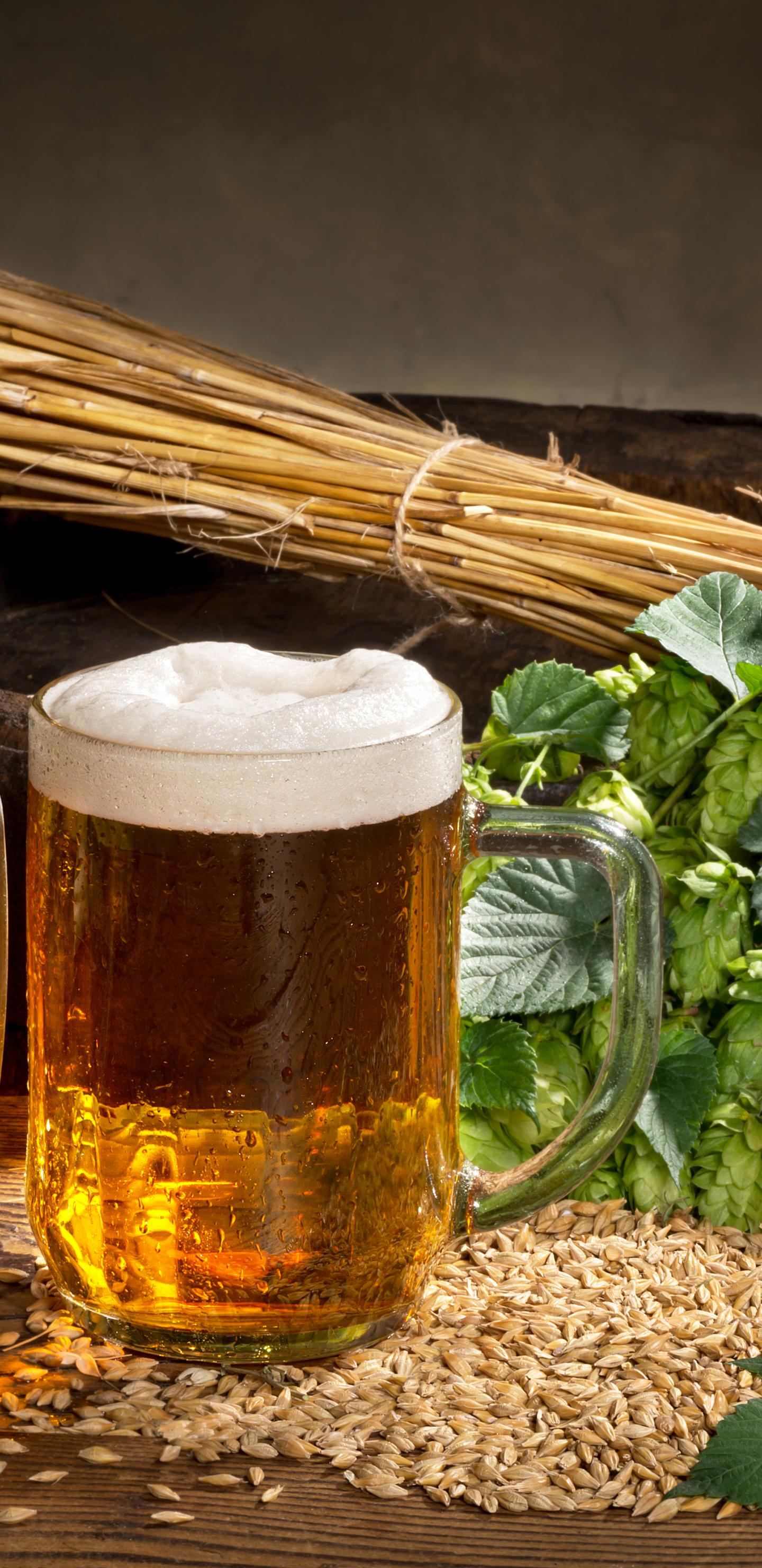 Download mobile wallpaper Food, Beer, Still Life, Glass for free.