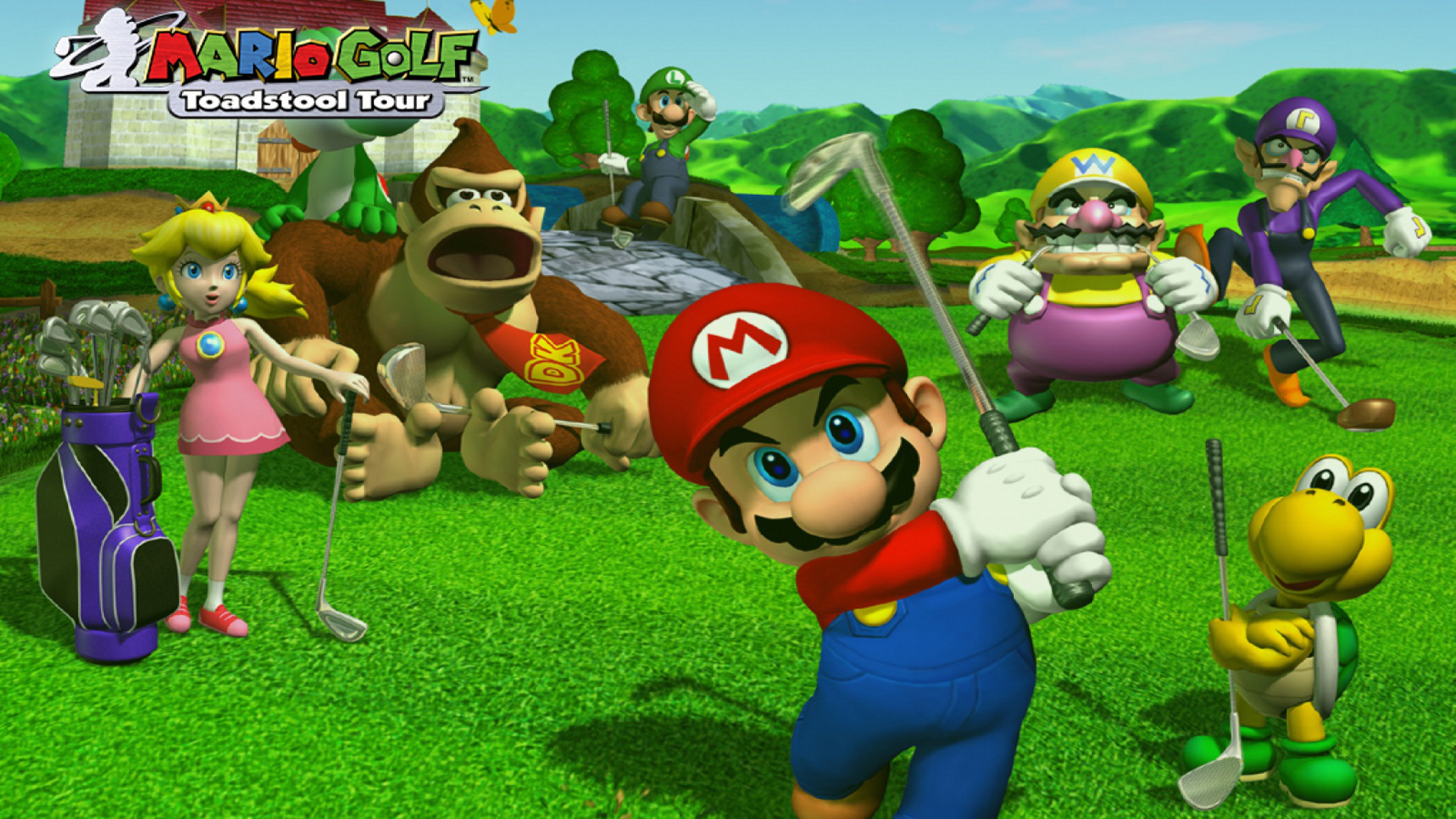 Télécharger des fonds d'écran Mario Golf: Family Tour HD