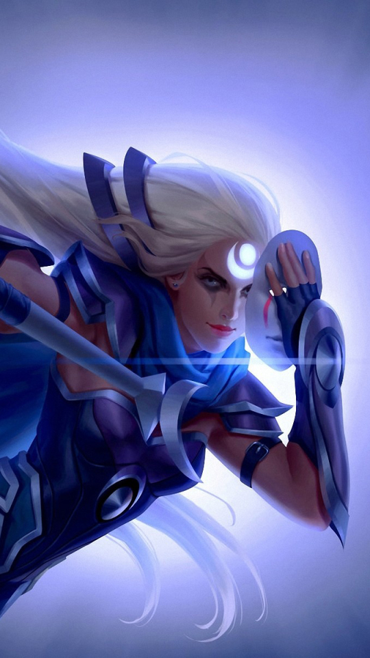 Download mobile wallpaper League Of Legends, Video Game, Diana (League Of Legends) for free.