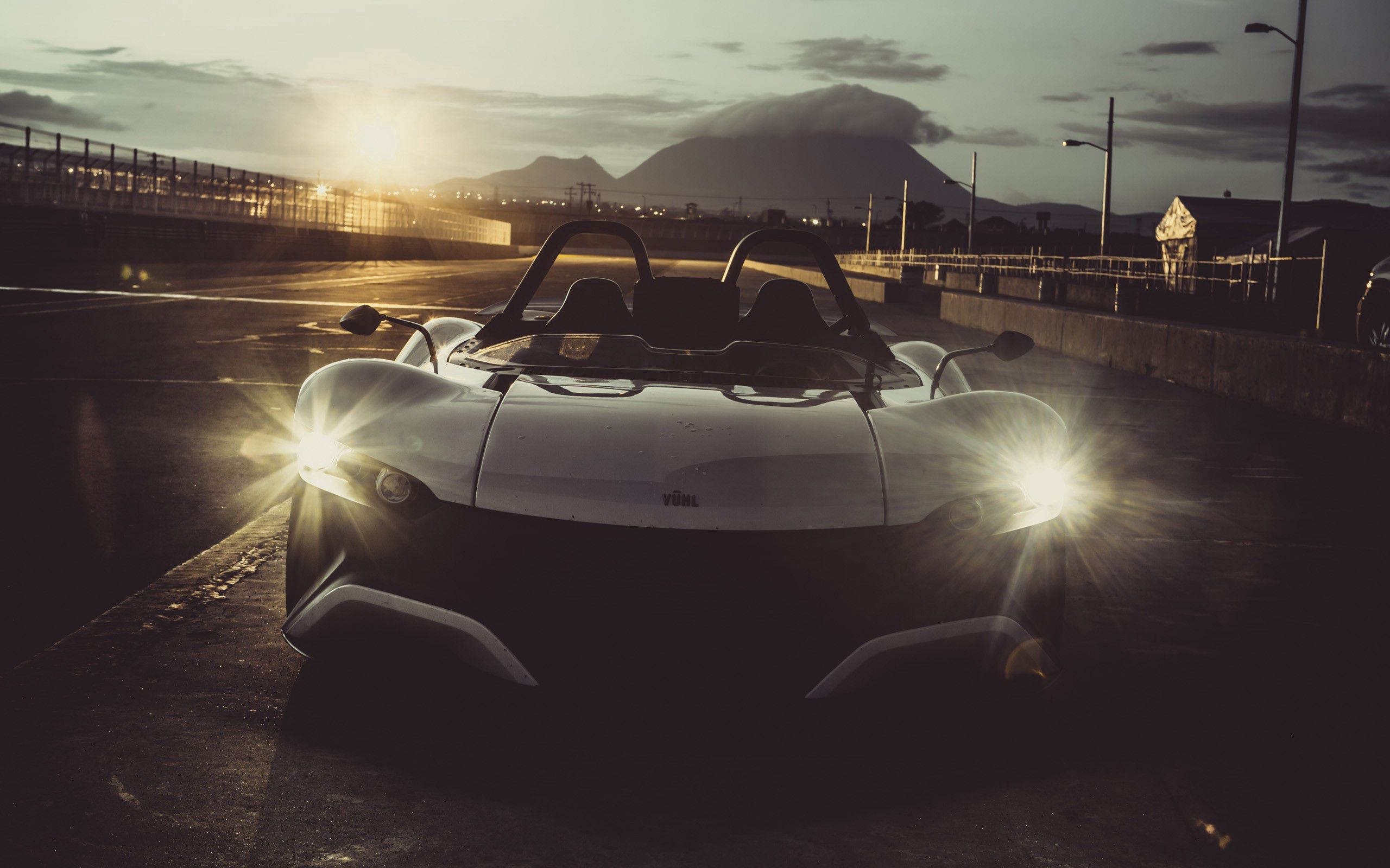 Download mobile wallpaper Vuhl 05 2014, Lights, Cars, Headlights, Auto, Sports, Sports Car for free.