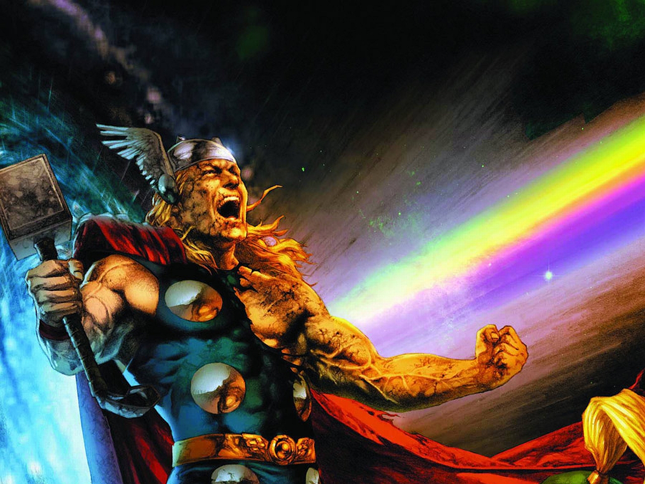 Free download wallpaper Comics, Thor on your PC desktop