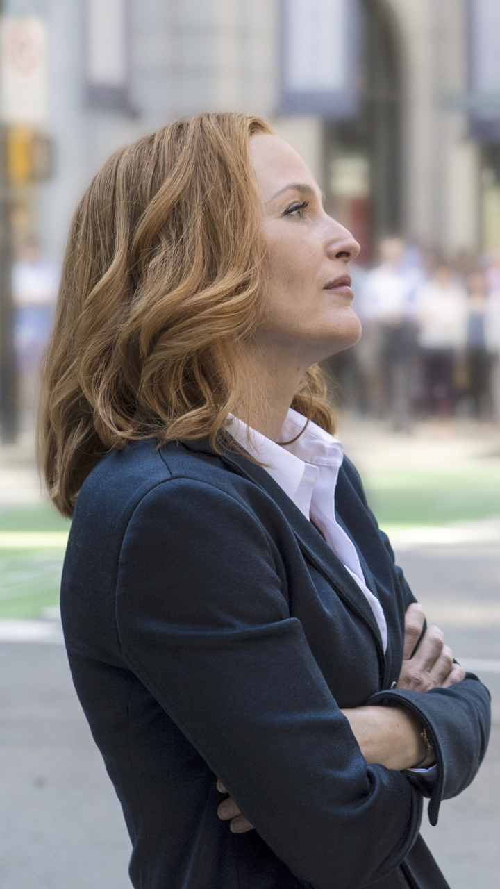 Download mobile wallpaper Tv Show, The X Files, Gillian Anderson, Dana Scully for free.