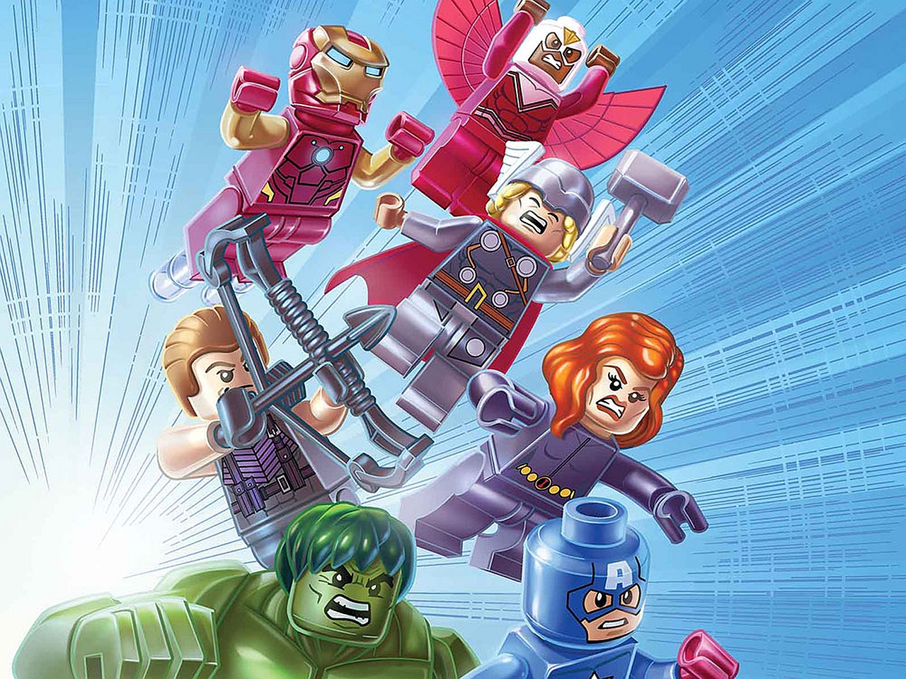 Baixar papéis de parede de desktop Lego Marvel Super Heróis HD