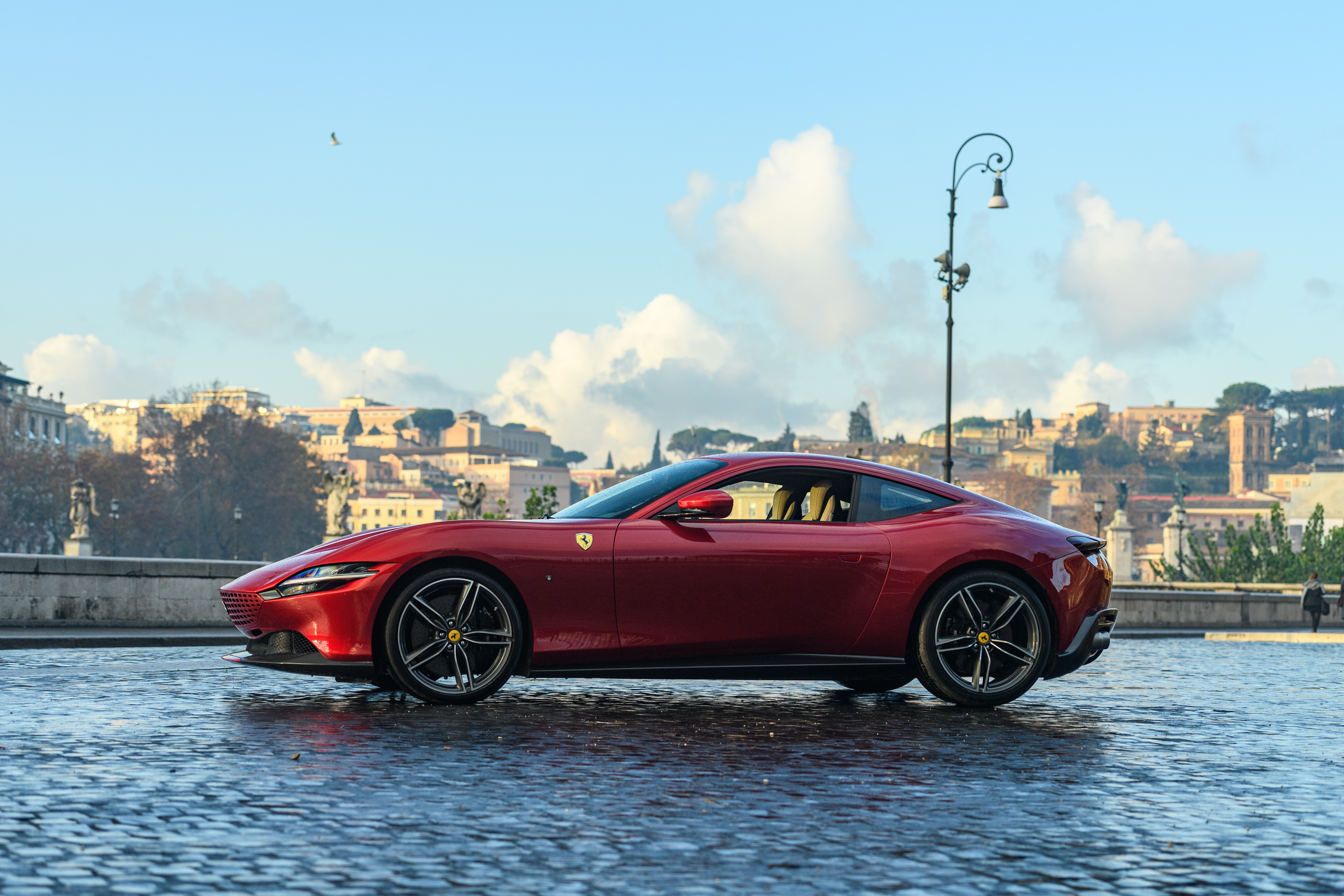 Download mobile wallpaper Ferrari, Car, Supercar, Vehicles, Ferrari Roma for free.
